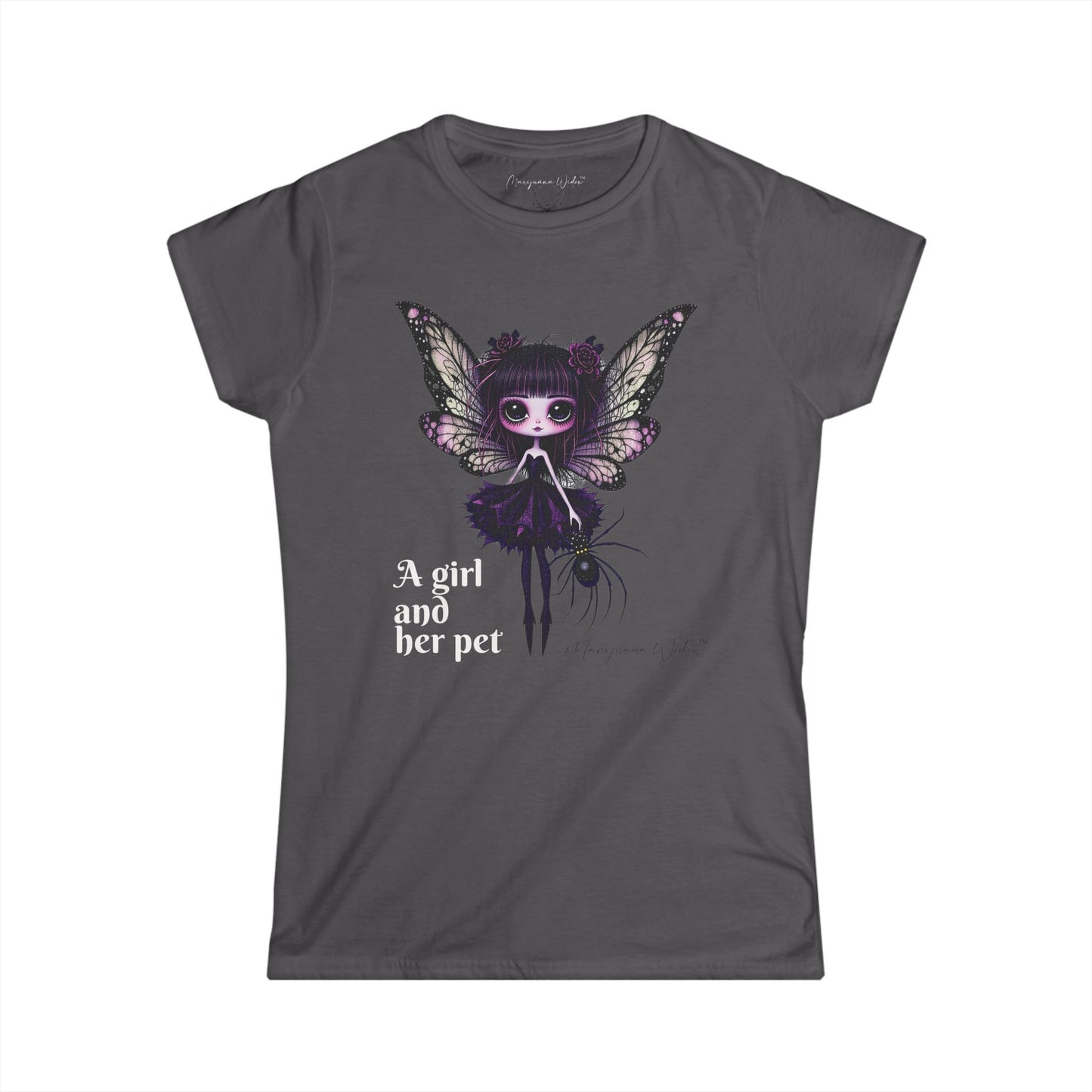 A Girl and Her Pet — Women's Tee