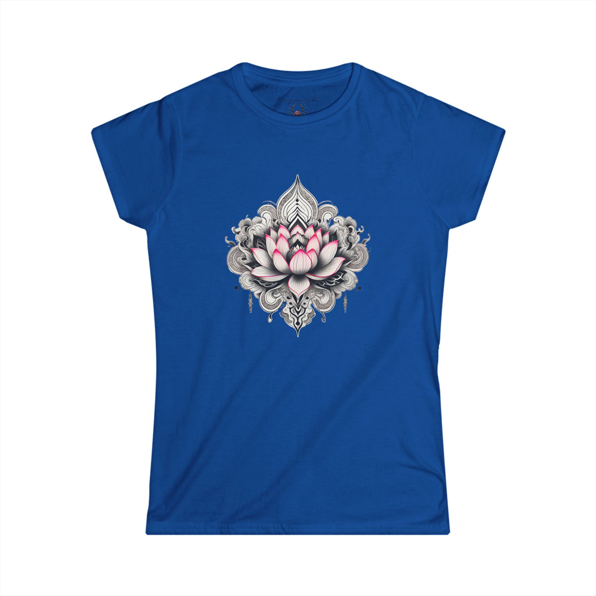 Lotus Mandala Women’s Tee — Pink Lotus Women's T-Shirt - Marijuana Widow