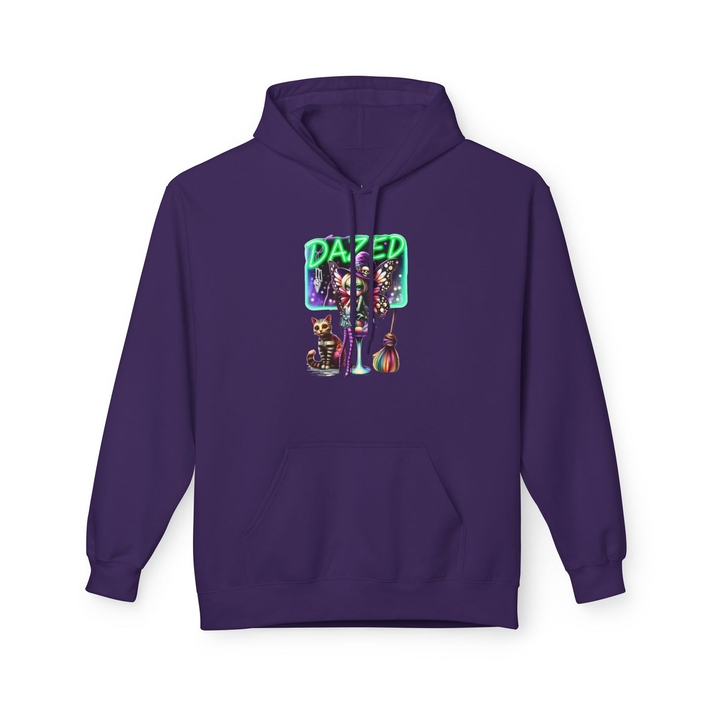 Halloween Fairy - Dazed - Retro Neon Unisex Hoodie