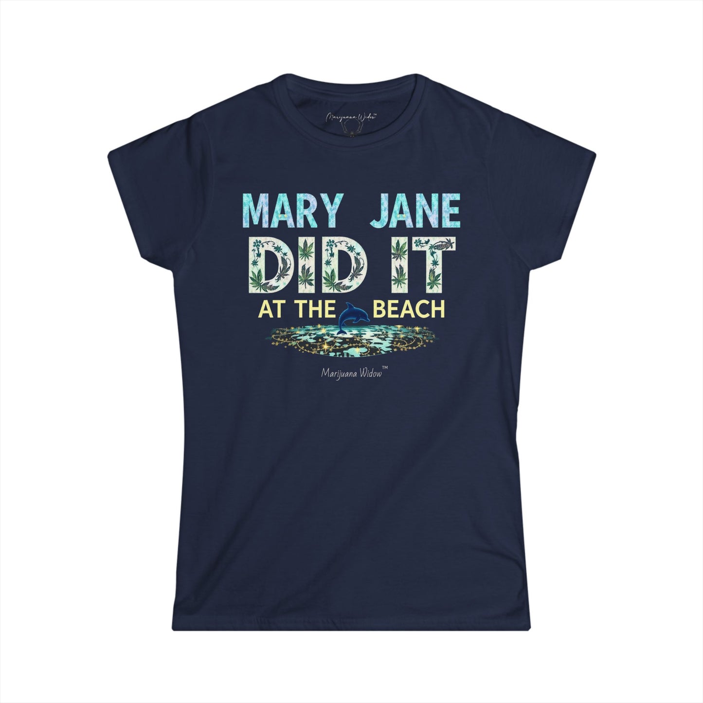 Mary Jane Did It at the Beach - Women's Tee
