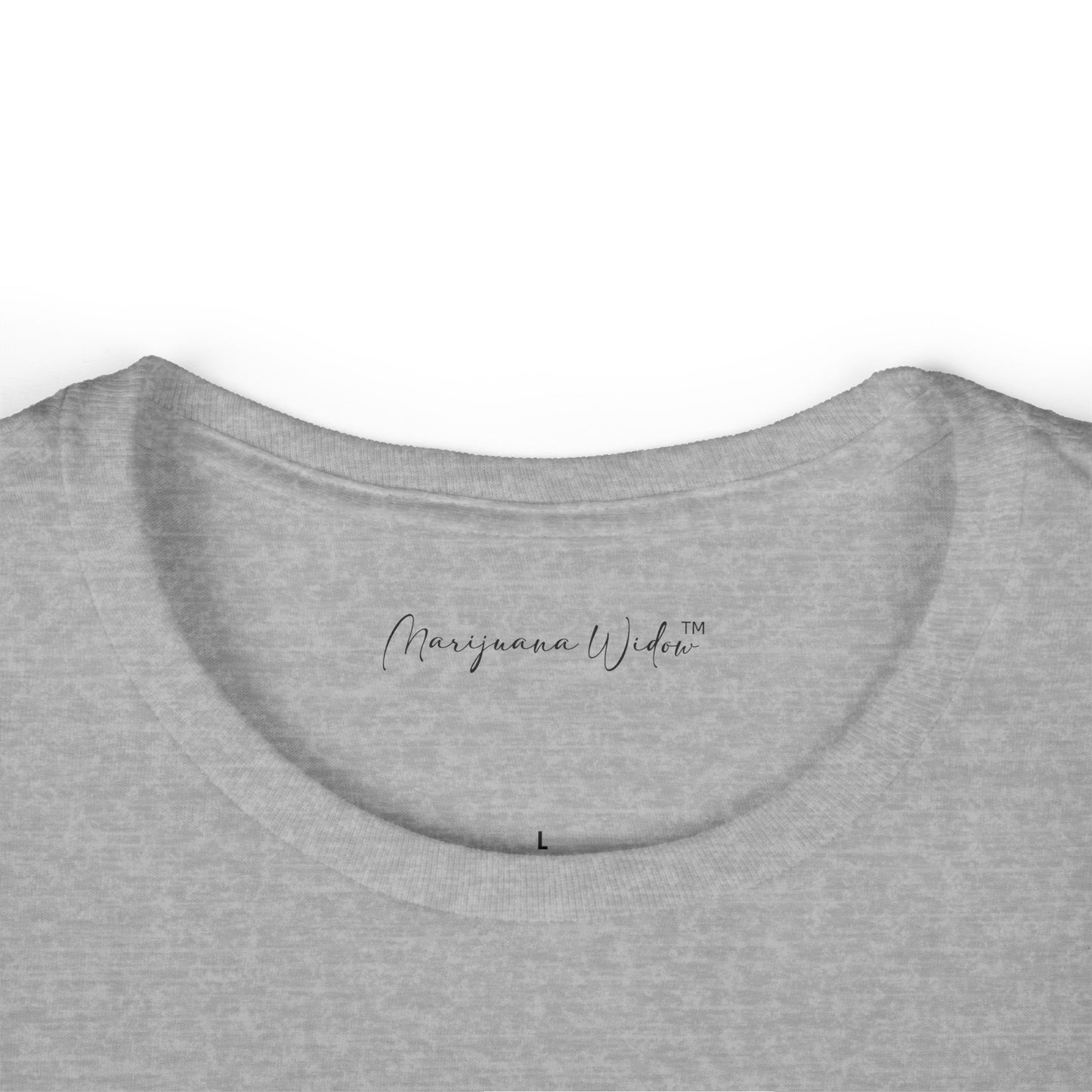 Angel Goddess Ying Yang — Whimsical Botanical Art Women's T-shirt