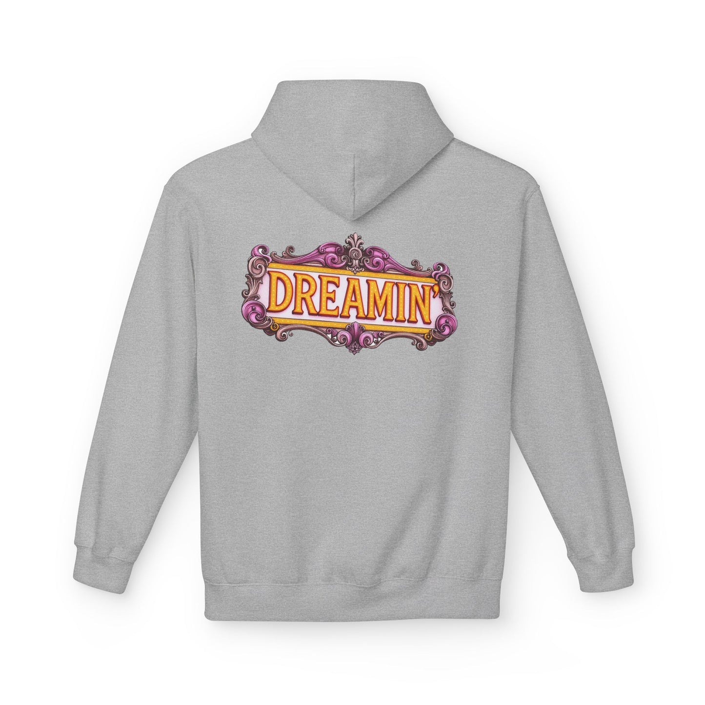 Goth Fairy - Dreamin' Butterfly Hoodie — Vintage Floral Graphic Unisex Pullover