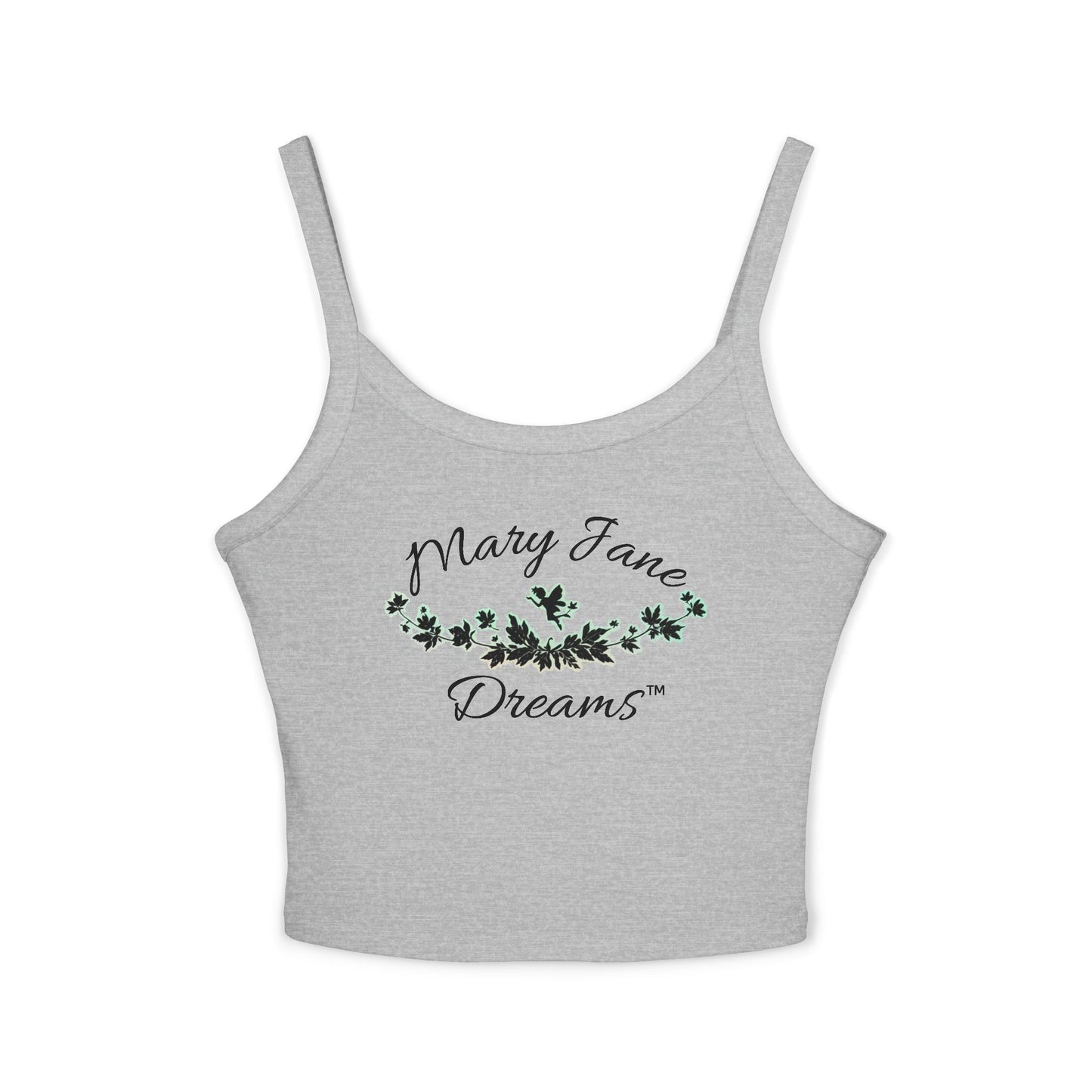 Mary Jane Dreams Tank Top — Women's Spaghetti Strap Crop