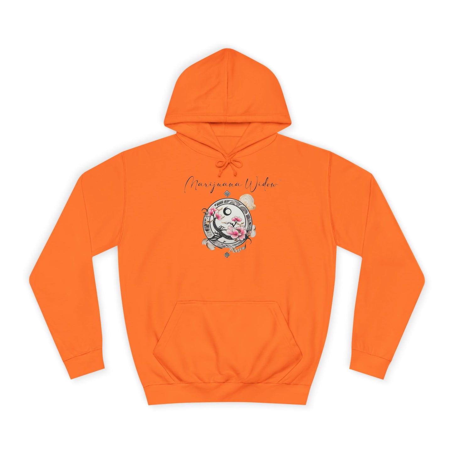 Ride the Dragon - Dragon Floral Hoodie - Japanese-Inspired Unisex Hoodie