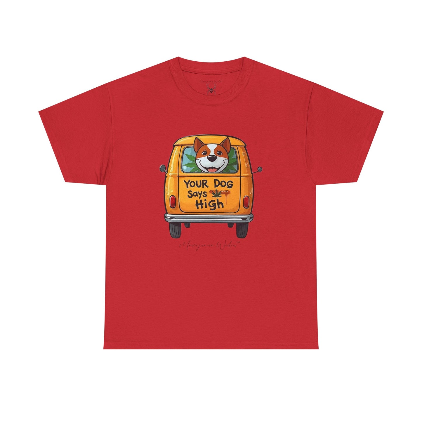 Camper Van High - Your Dog Says High Yellow Van - Unisex T-shirt