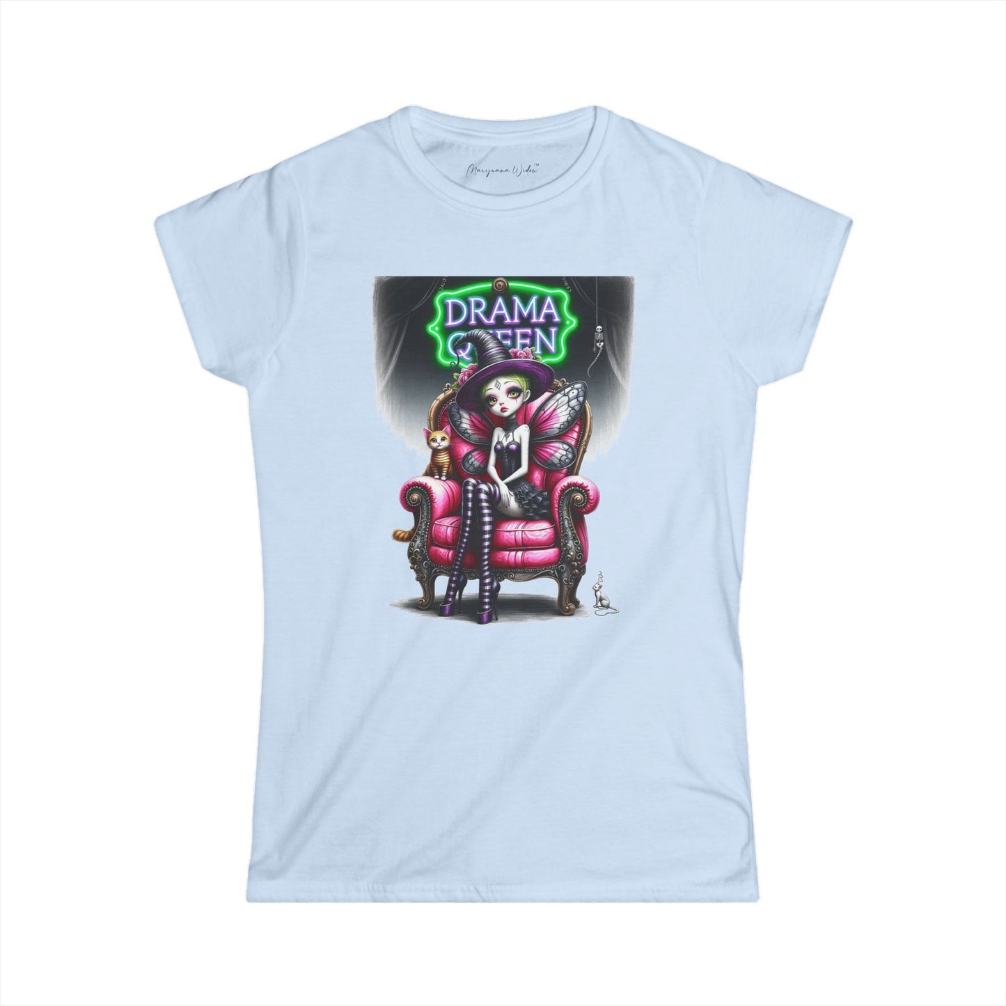 Halloween Fairy - Drama Queen - Women’s Tee - Marijuana Widow