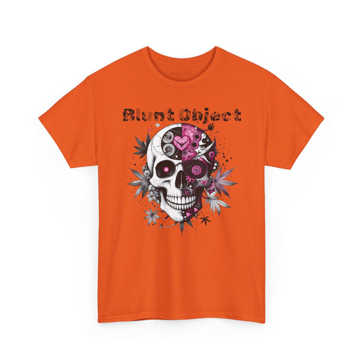 Blunt Object - Skull with Hearts Unisex Tee