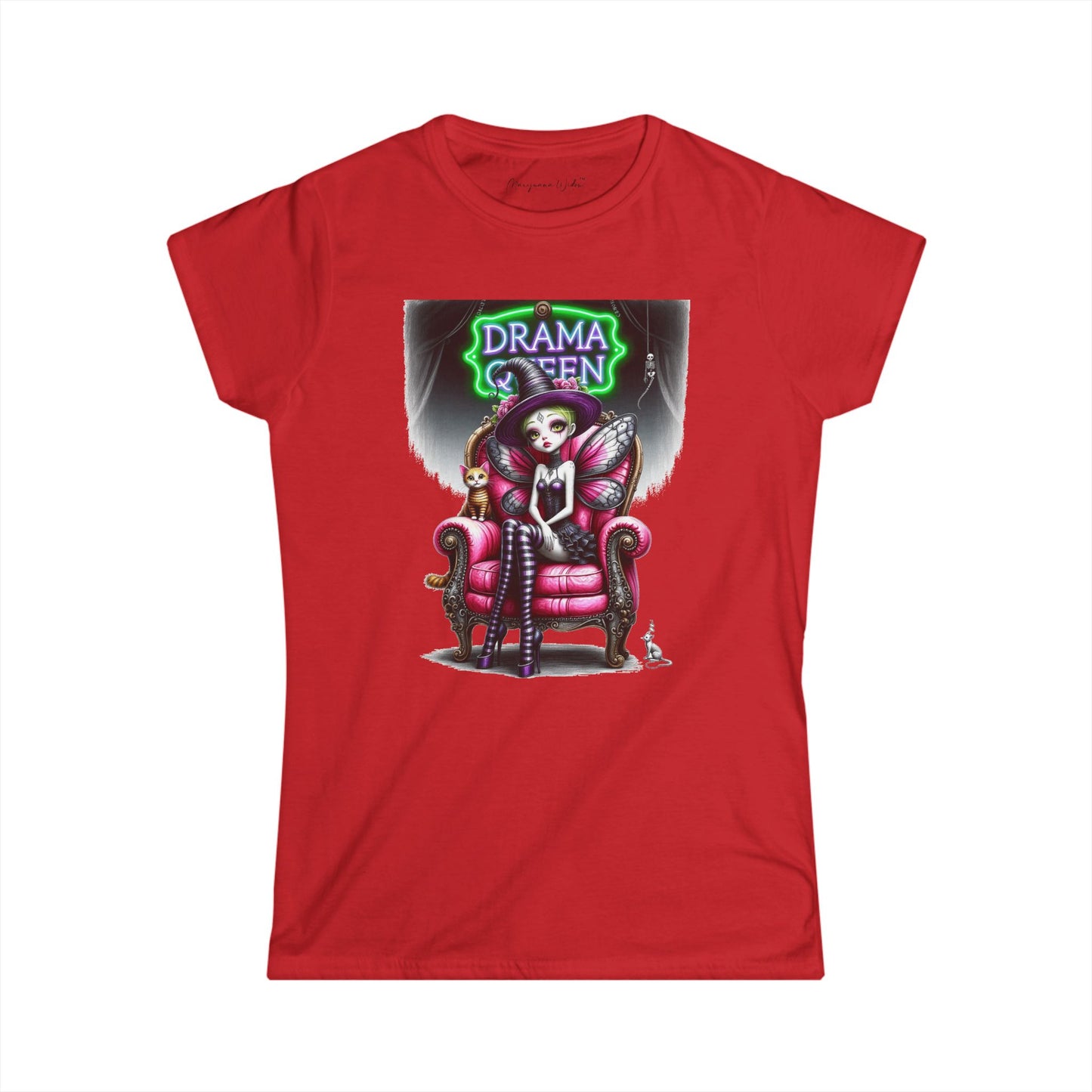 Halloween Fairy - Drama Queen - Women’s Tee - Marijuana Widow
