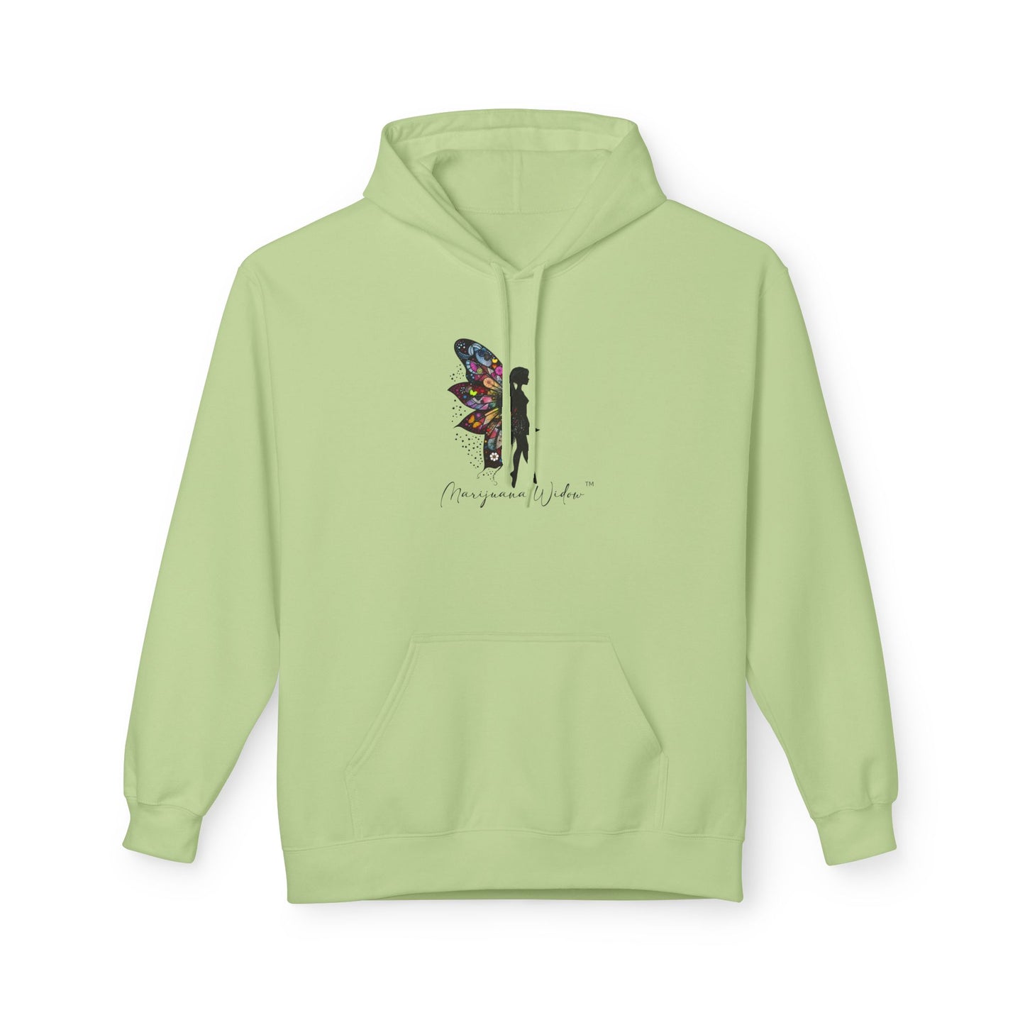 Fairy Dancer - Fairy Butterfly Wings Hoodie — Colorful Butterfly Mosaic Design