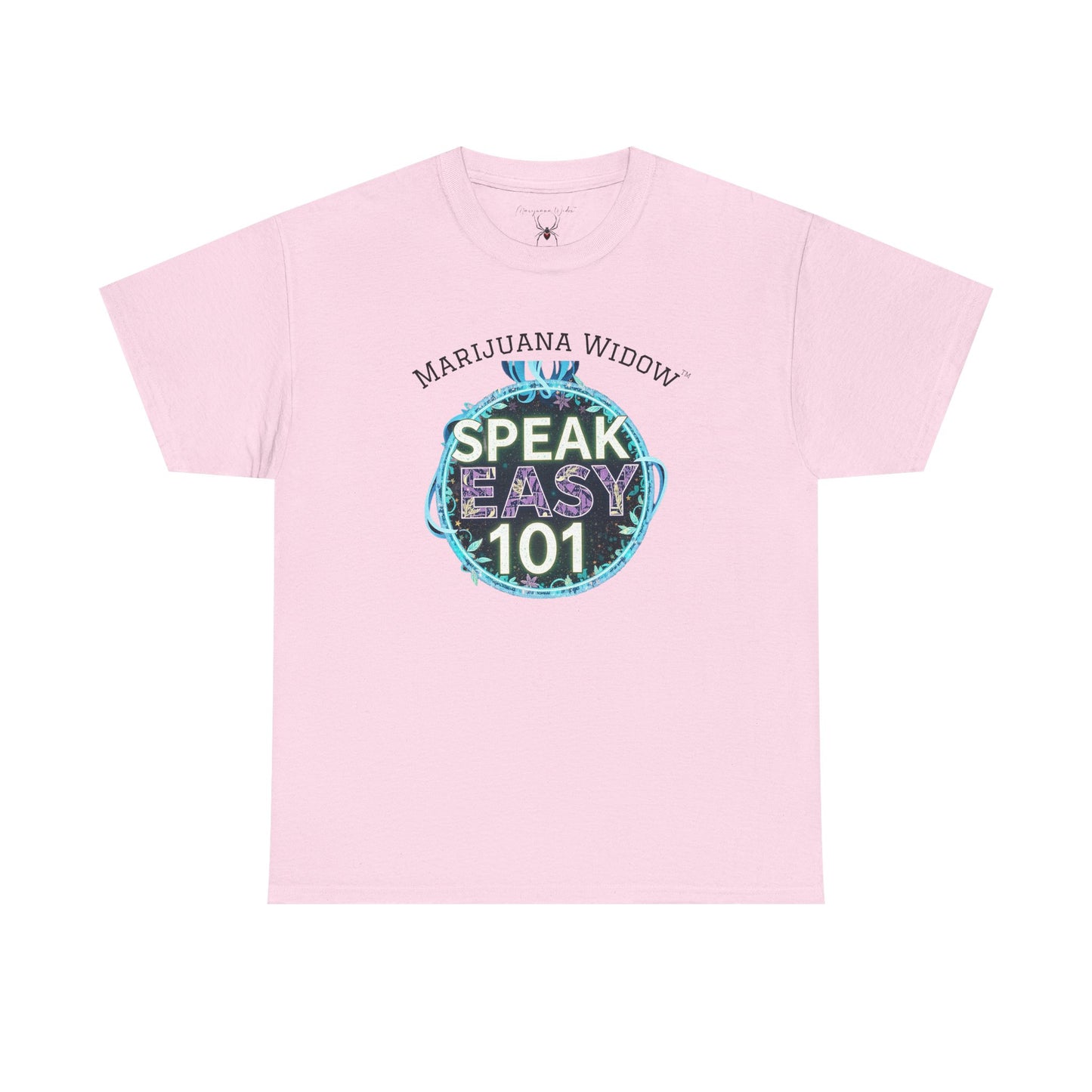 Speak Easy 101 T-Shirt — Marijuana Widow Graphic Tee