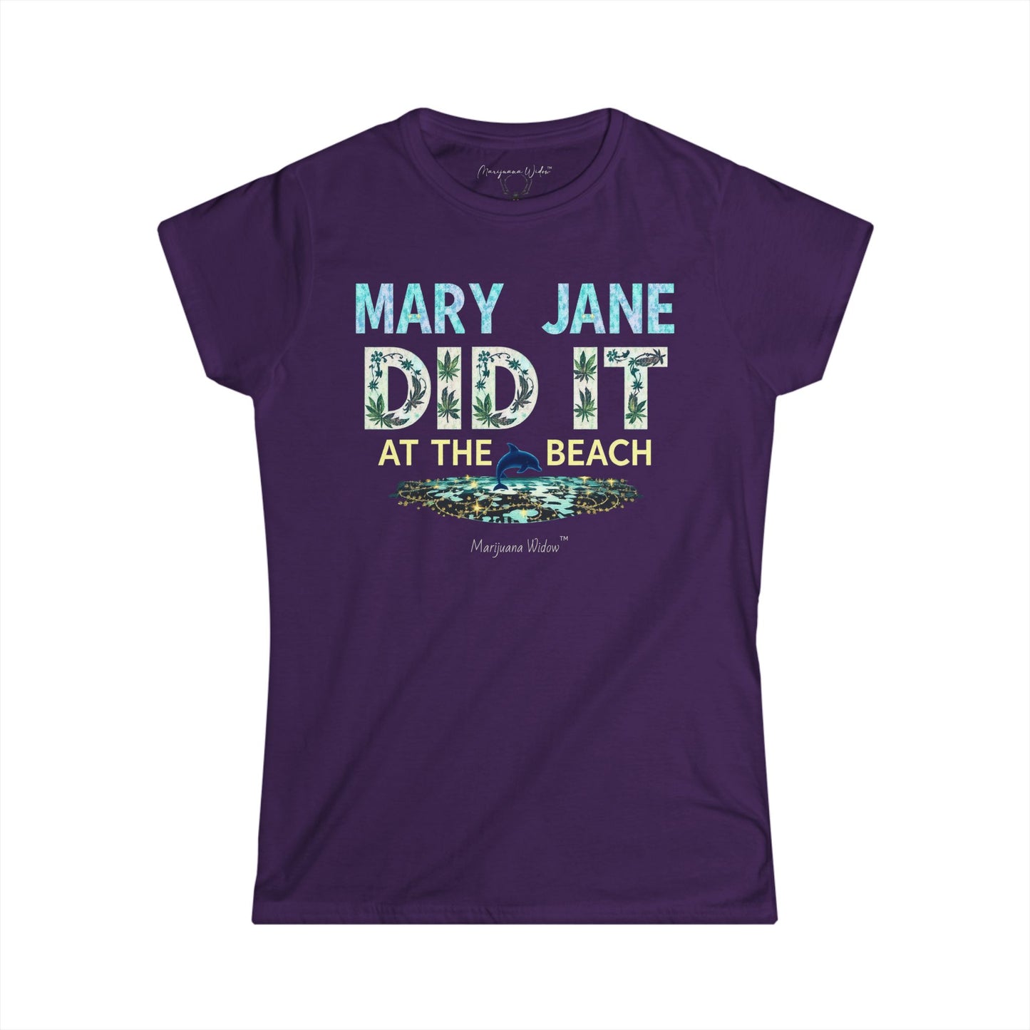 Mary Jane Did It at the Beach - Women's Tee