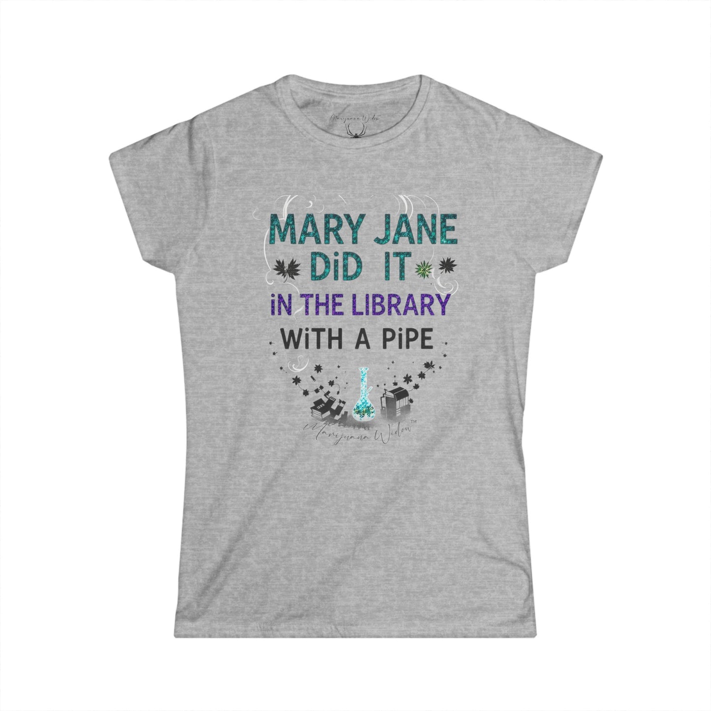 Mary Jane Did It in the Library, Again - Women's Tee
