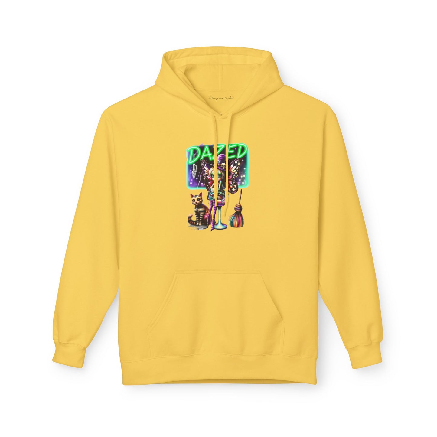 Halloween Fairy - Dazed - Retro Neon Unisex Hoodie