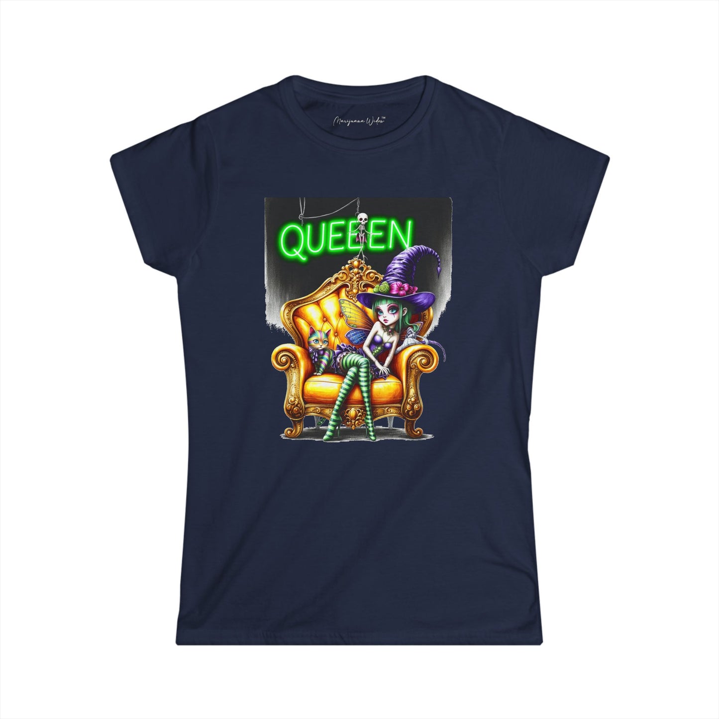 Halloween Fairy - Queen - Women's Tee - Marijuana Widow