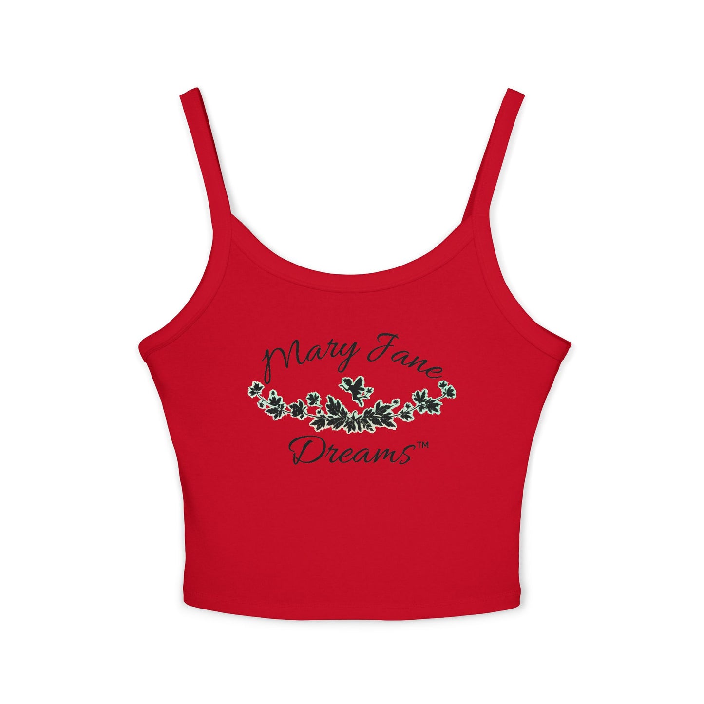 Mary Jane Dreams Tank Top — Women's Spaghetti Strap Crop