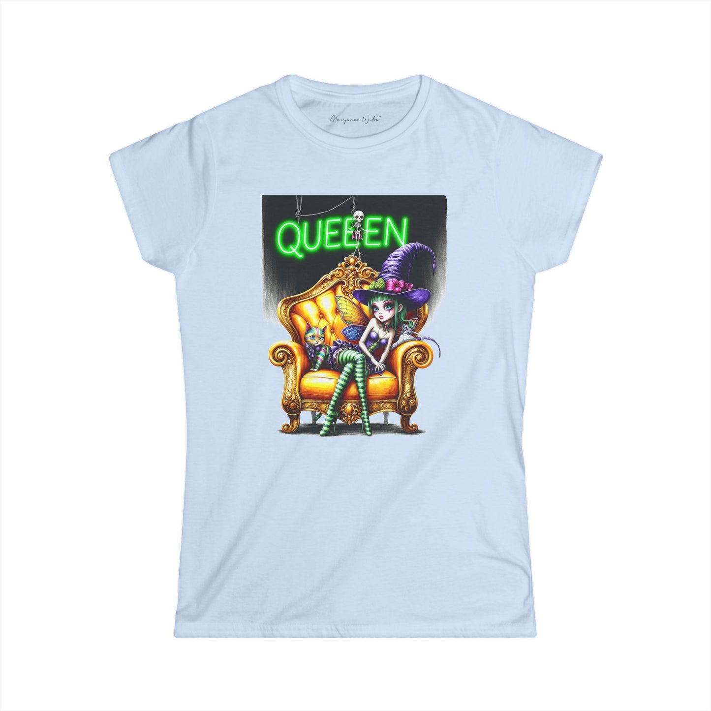 Halloween Fairy - Queen - Women's Tee - Marijuana Widow