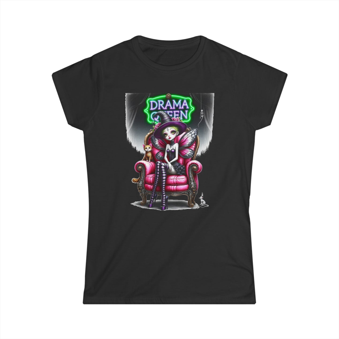 Halloween Fairy - Drama Queen - Women’s Tee - Marijuana Widow