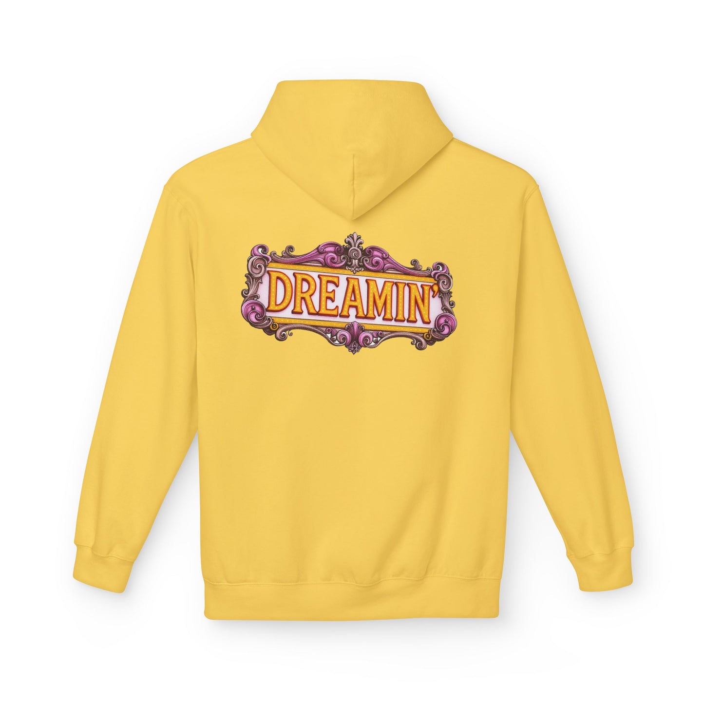 Goth Fairy - Dreamin' Butterfly Hoodie — Vintage Floral Graphic Unisex Pullover