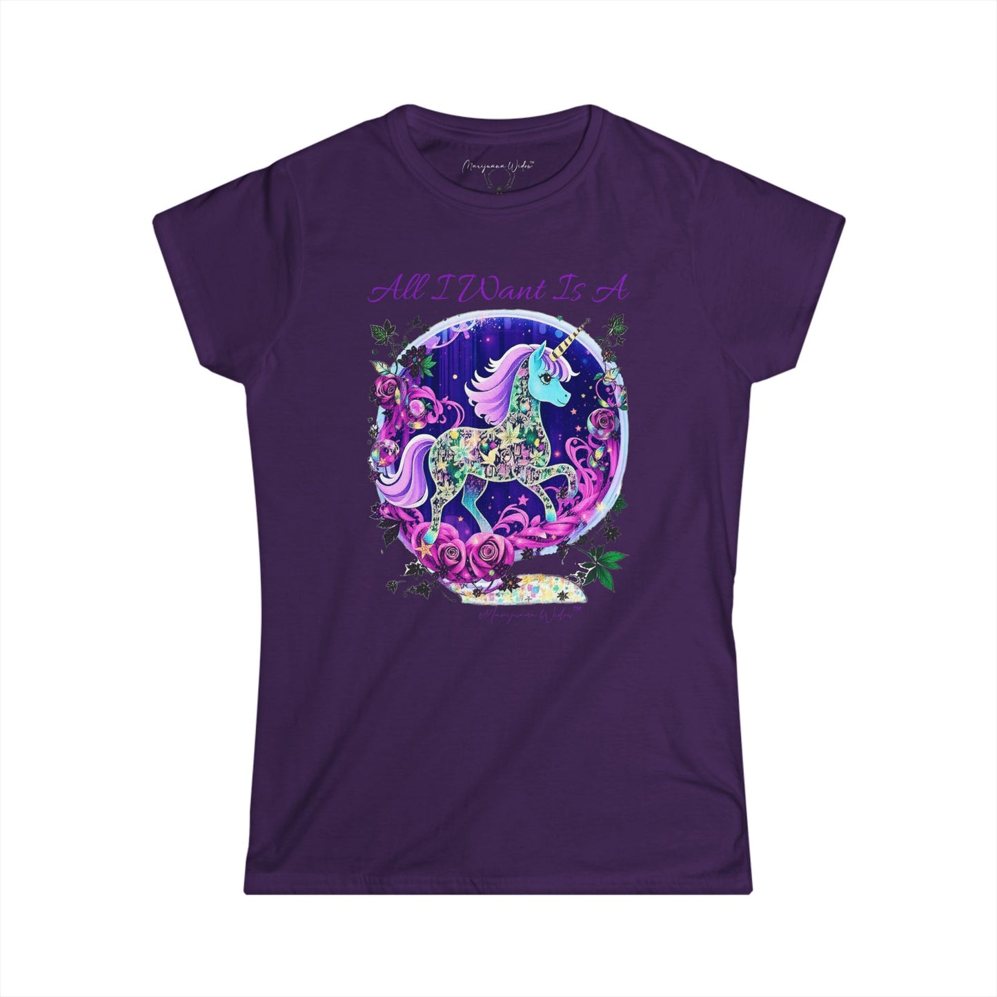 All I Want Is a Unicorn (Pink) — Women's Tee