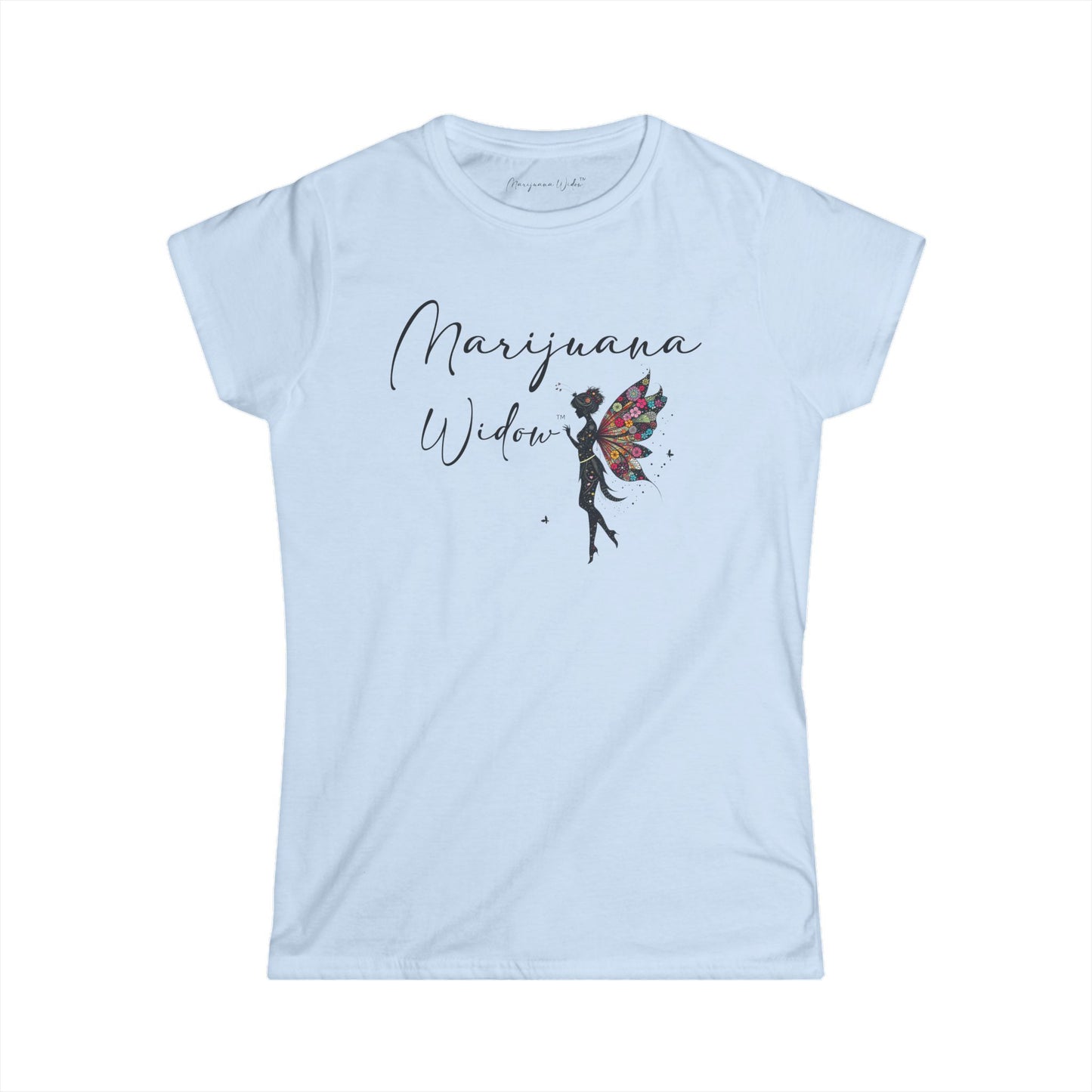 Touch Me - Fairy Butterfly - Floral Fairy Wings Tee — Women's Graphic T-Shirt