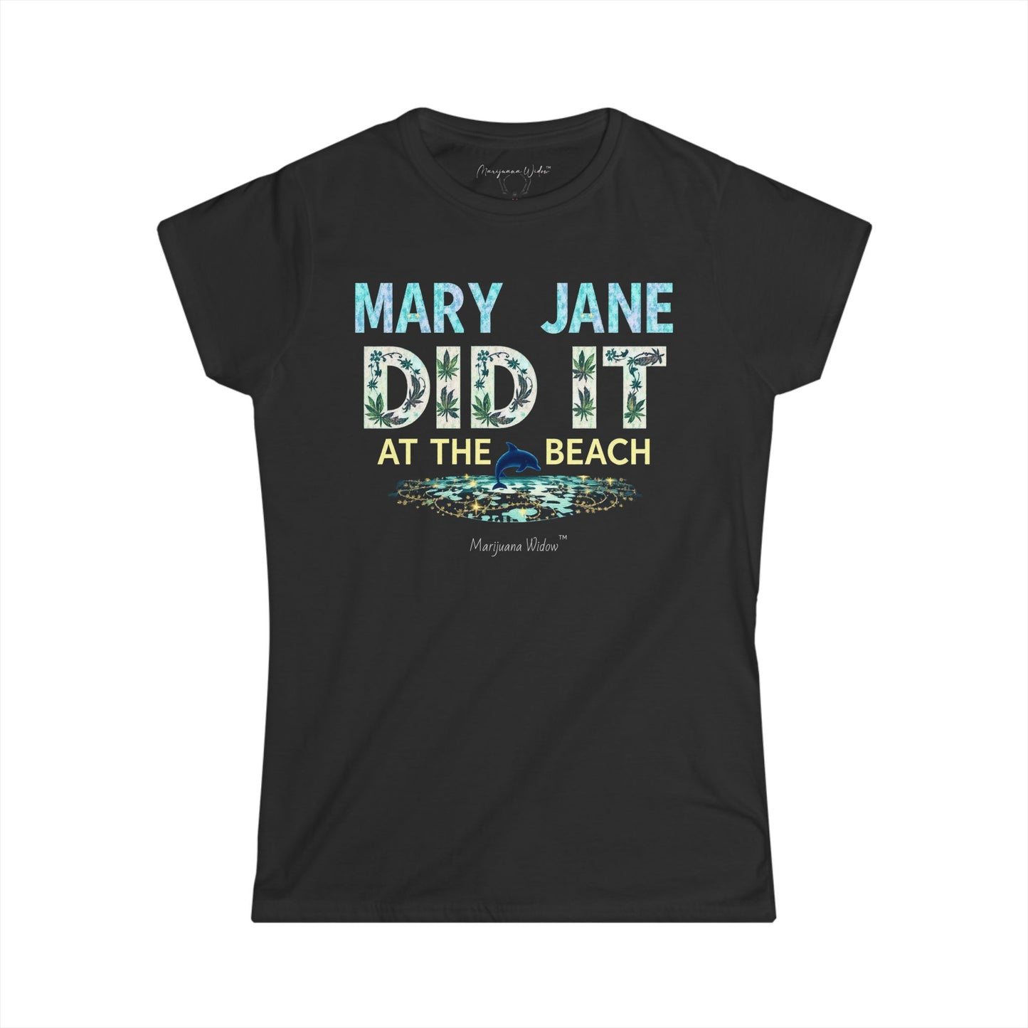 Mary Jane Did It at the Beach - Women's Tee