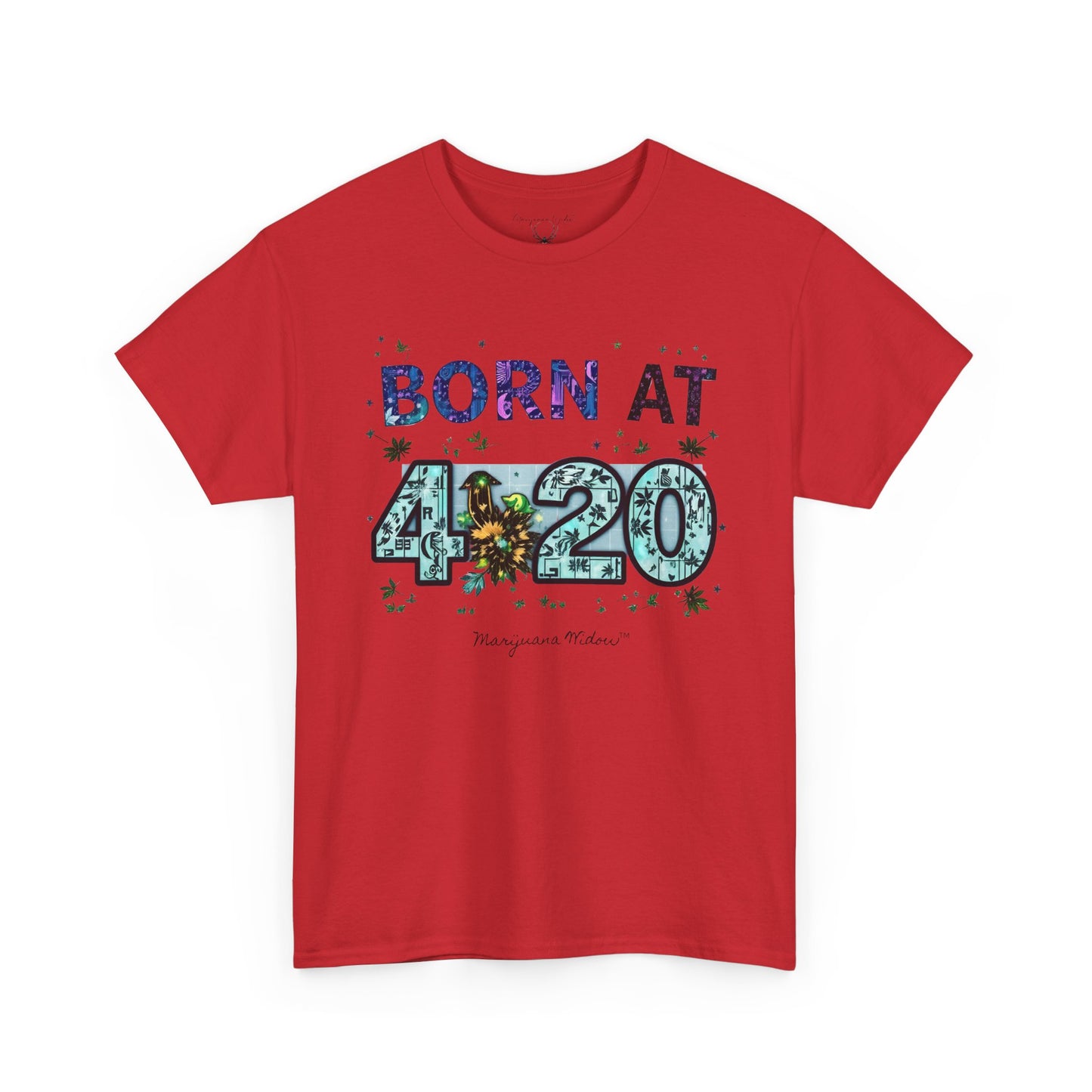 Born at 4/20 T-Shirt — Cannabis Birthday Tee