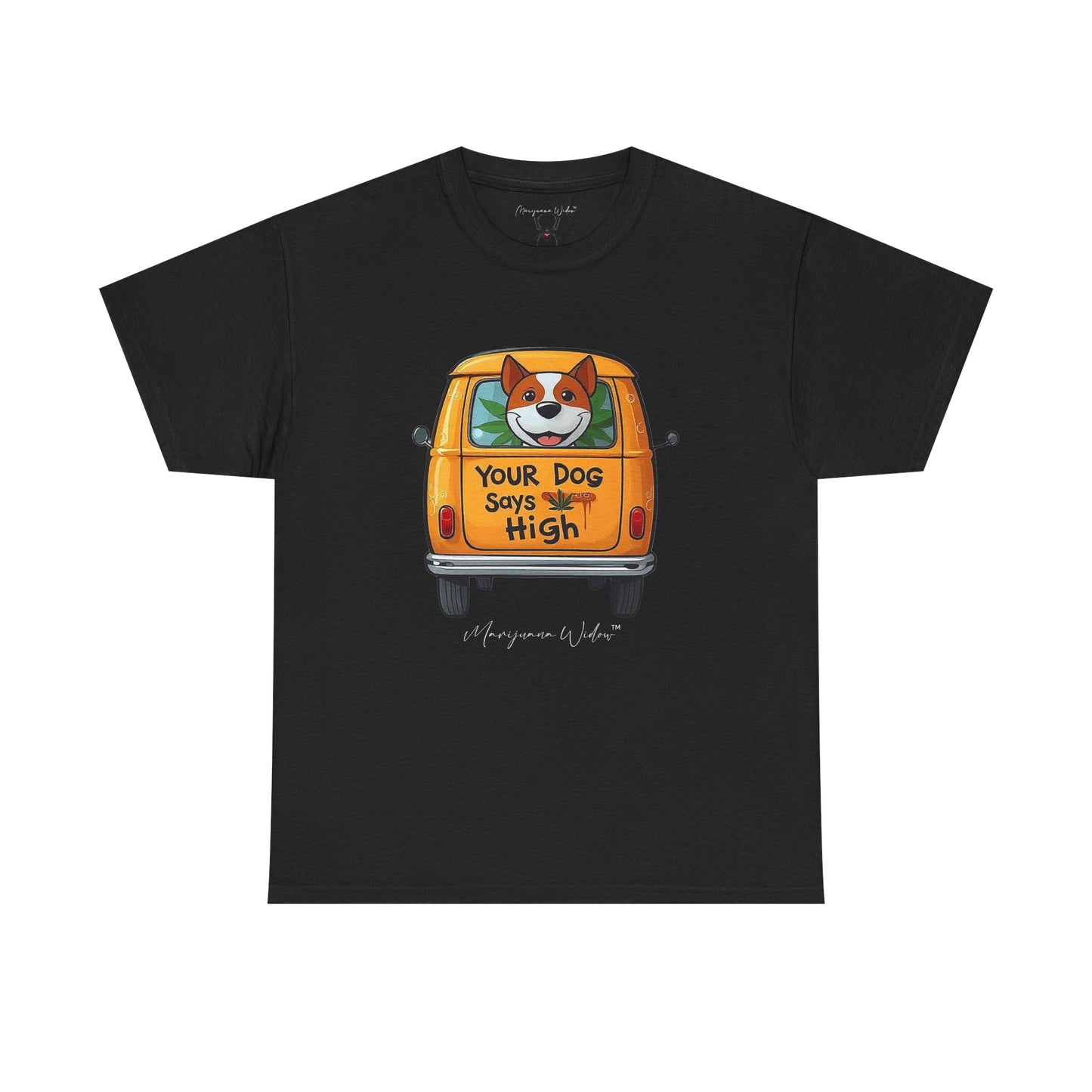 Camper Van High - Your Dog Says High Yellow Van - Unisex T-shirt