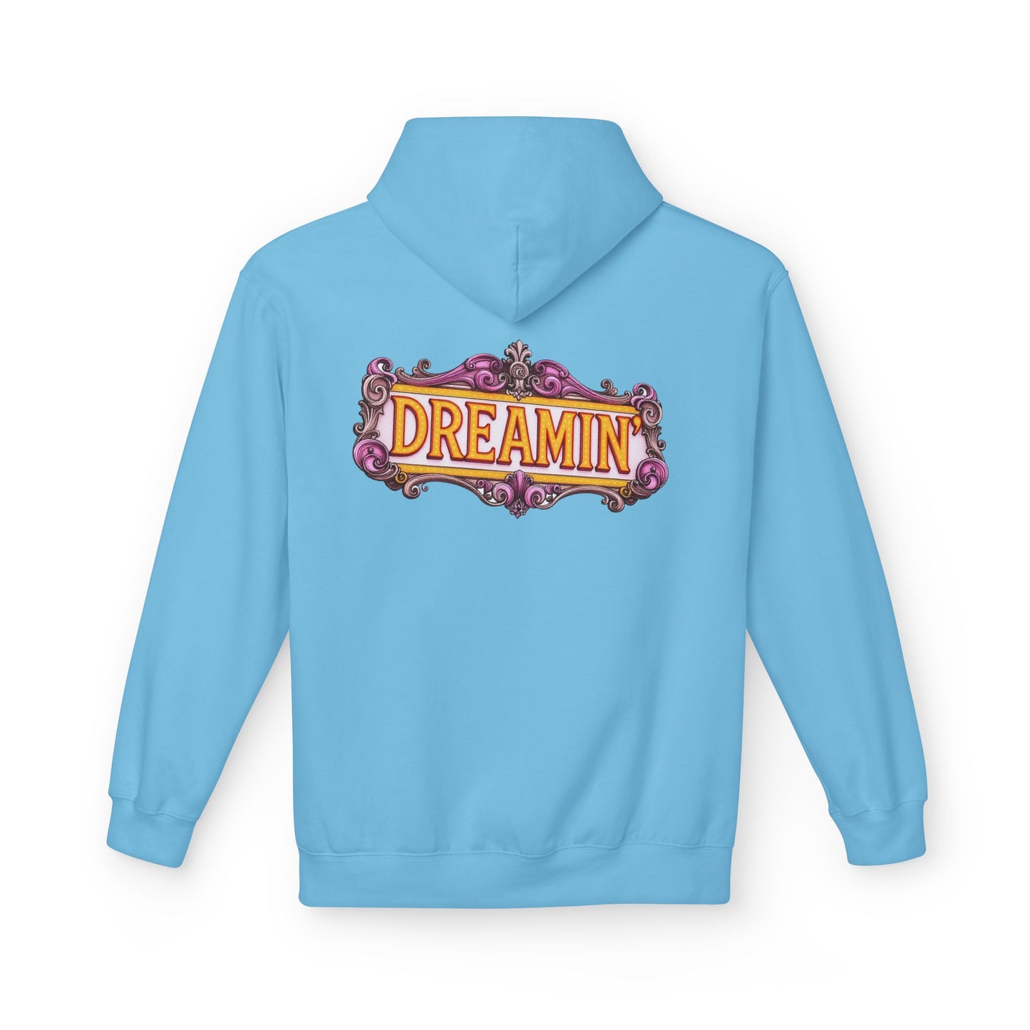 Goth Fairy - Dreamin' Butterfly Hoodie — Vintage Floral Graphic Unisex Pullover