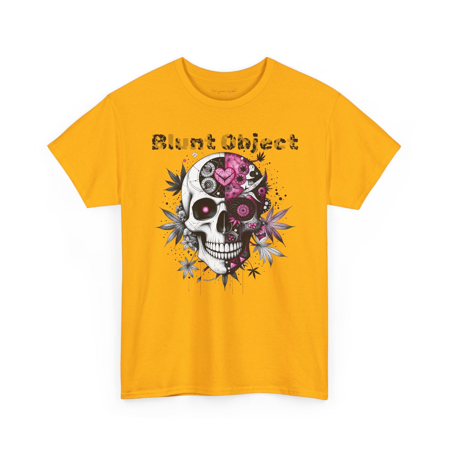 Blunt Object - Skull with Hearts Unisex Tee