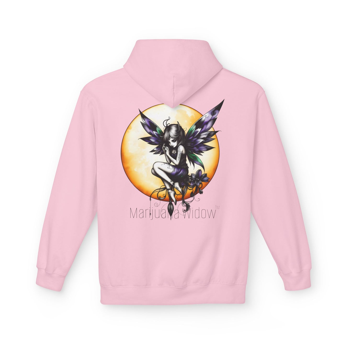 Little Girl in the Moon - Moonlight Fairy Hoodie — Whimsical Nighttime Fantasy Pullover