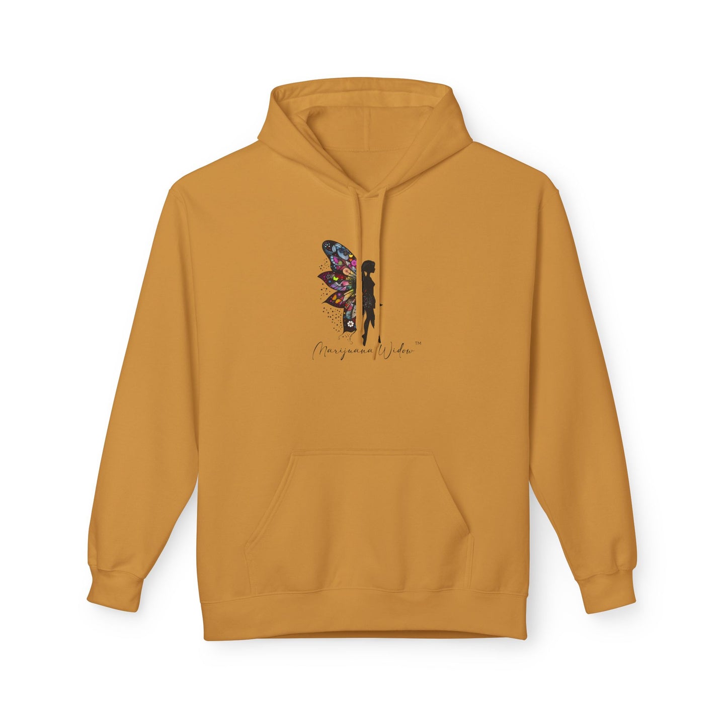 Fairy Dancer - Fairy Butterfly Wings Hoodie — Colorful Butterfly Mosaic Design