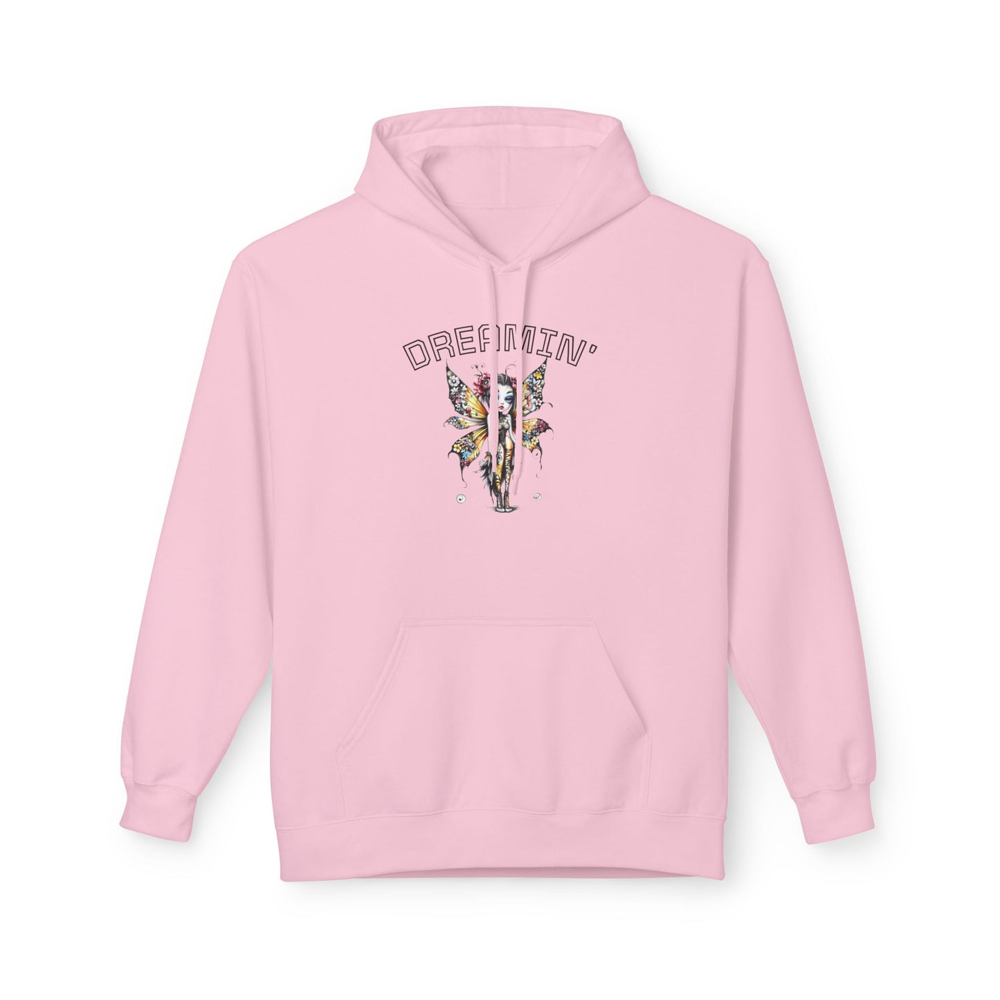 Goth Fairy - Dreamin' Floral Hoodie — Unisex Pullover