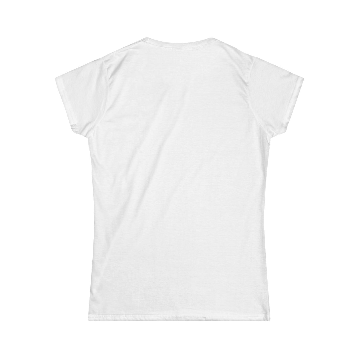 Angel Goddess Ying Yang — Whimsical Botanical Art Women's T-shirt