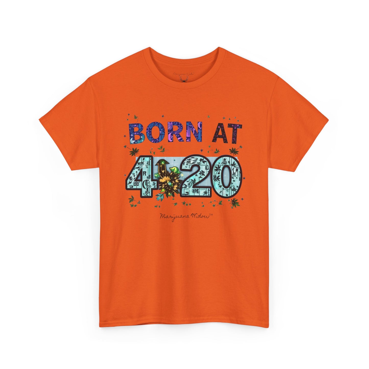 Born at 4/20 T-Shirt — Cannabis Birthday Tee
