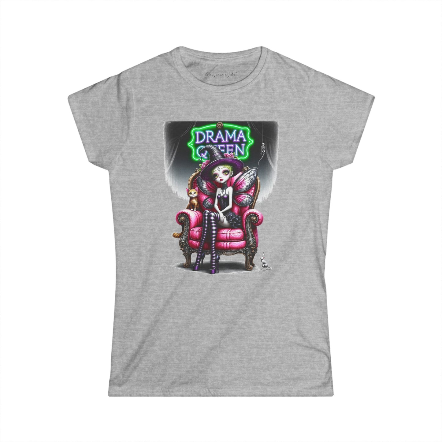 Halloween Fairy - Drama Queen - Women’s Tee - Marijuana Widow