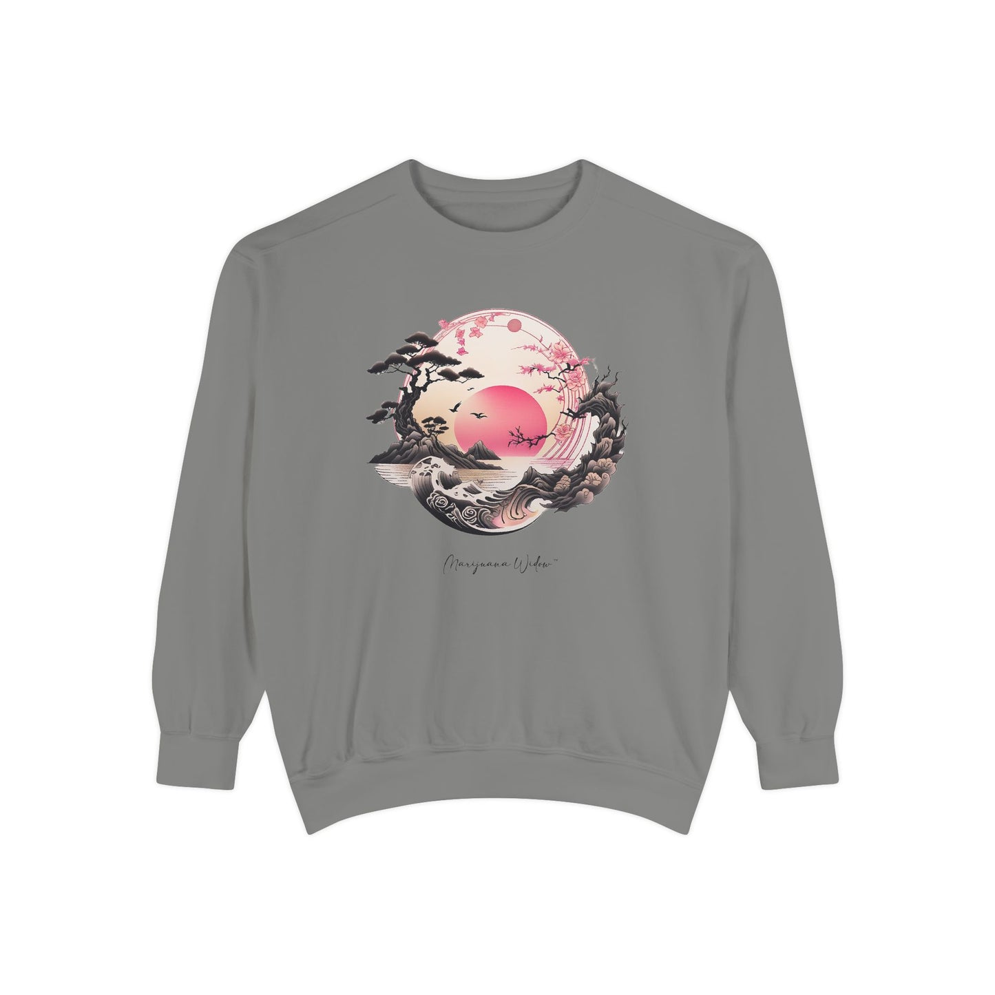 Japanese Sunset Cherry Blossom Sweatshirt