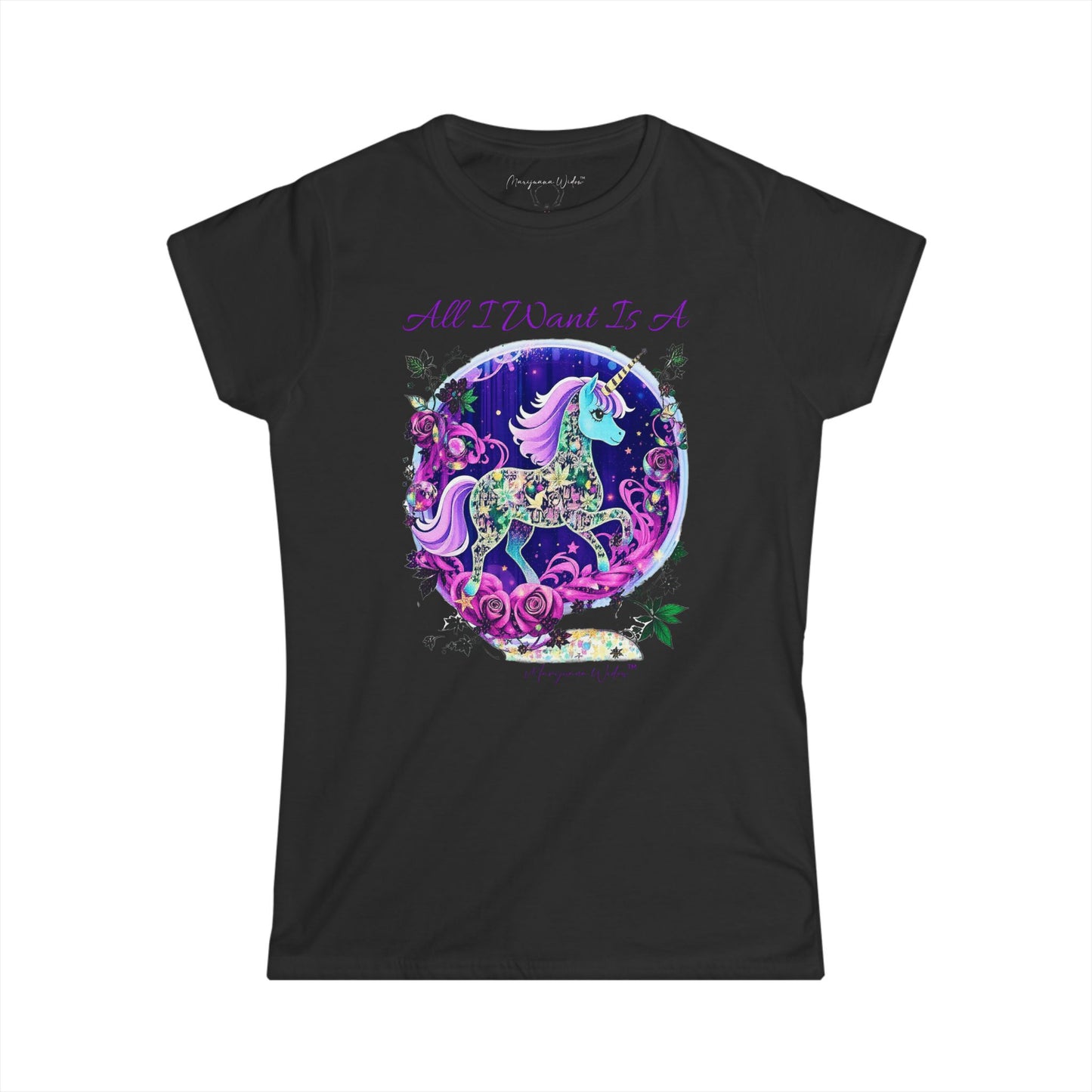 All I Want Is a Unicorn (Pink) — Women's Tee