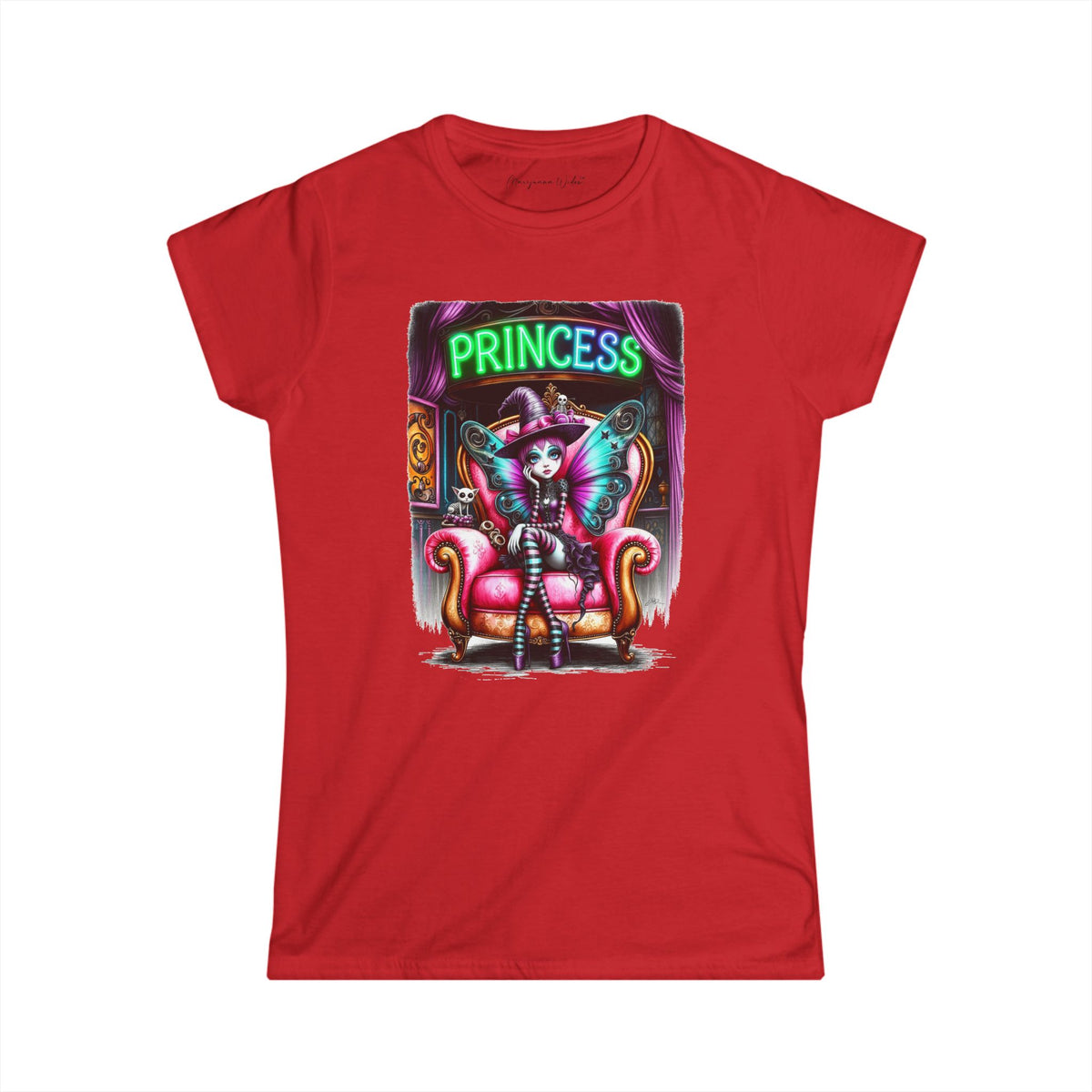 Halloween Fairy - Princess - Women's Softstyle Tee - Marijuana Widow