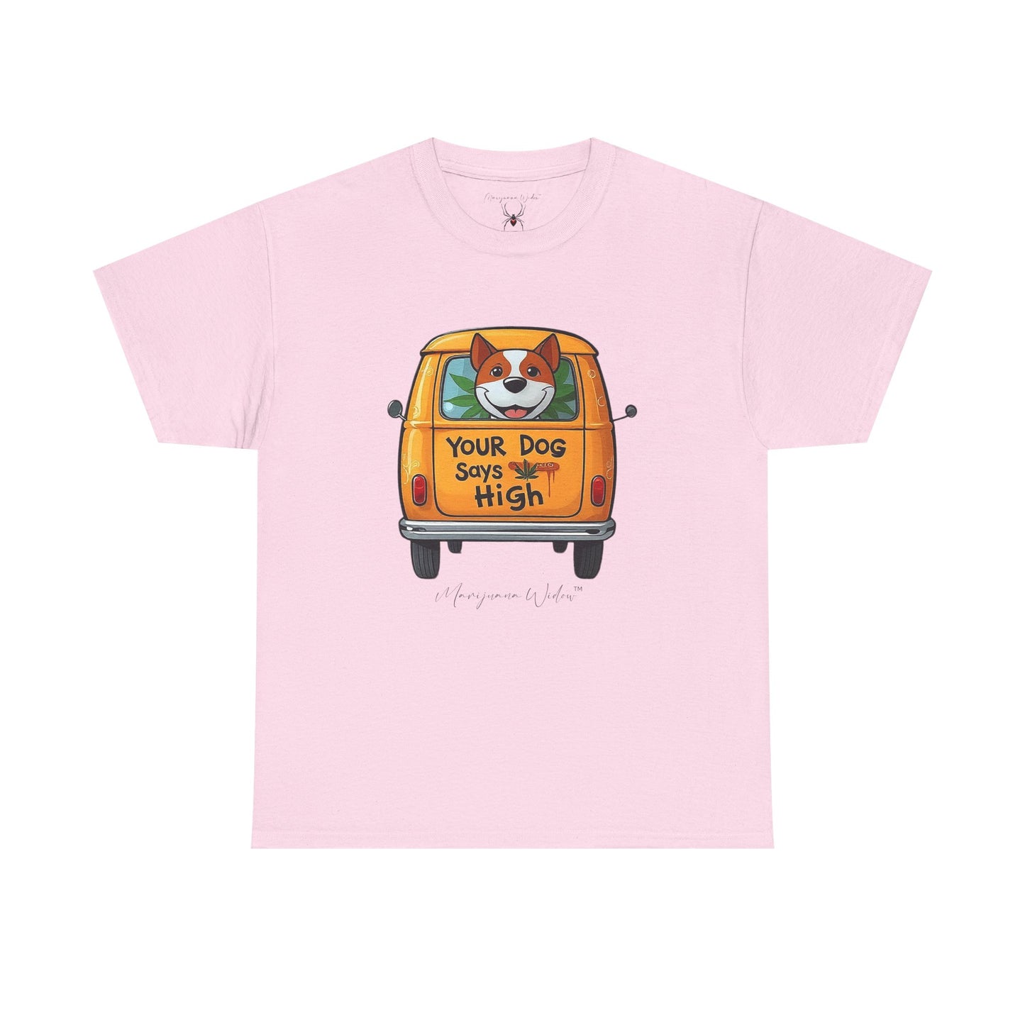 Camper Van High - Your Dog Says High Yellow Van - Unisex T-shirt