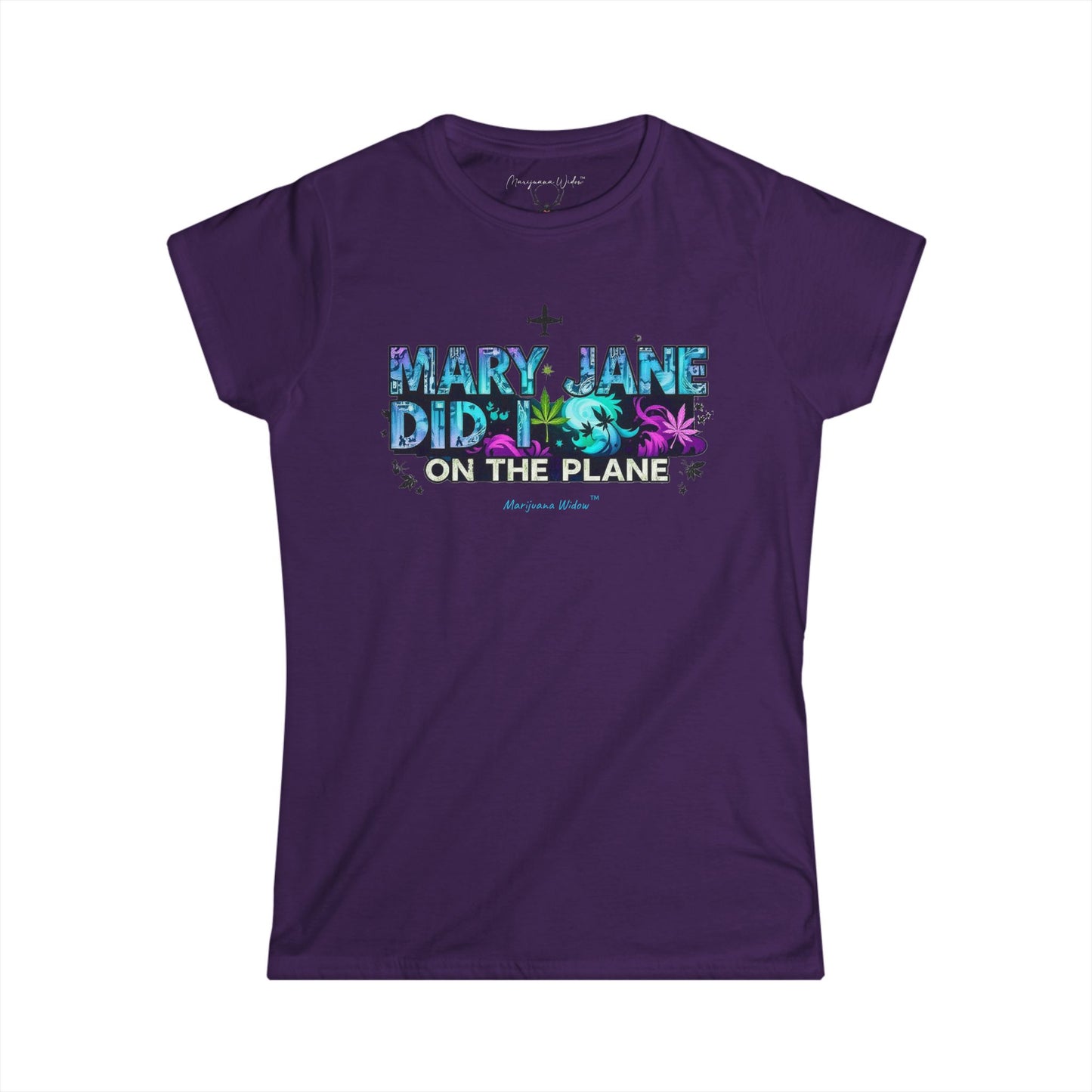 Mary Jane Did It on the Plane - Women's Tee