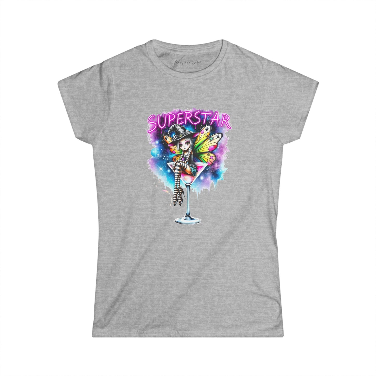 Halloween Fairy - Superstar - Fairy in a Glass - Women's Tee