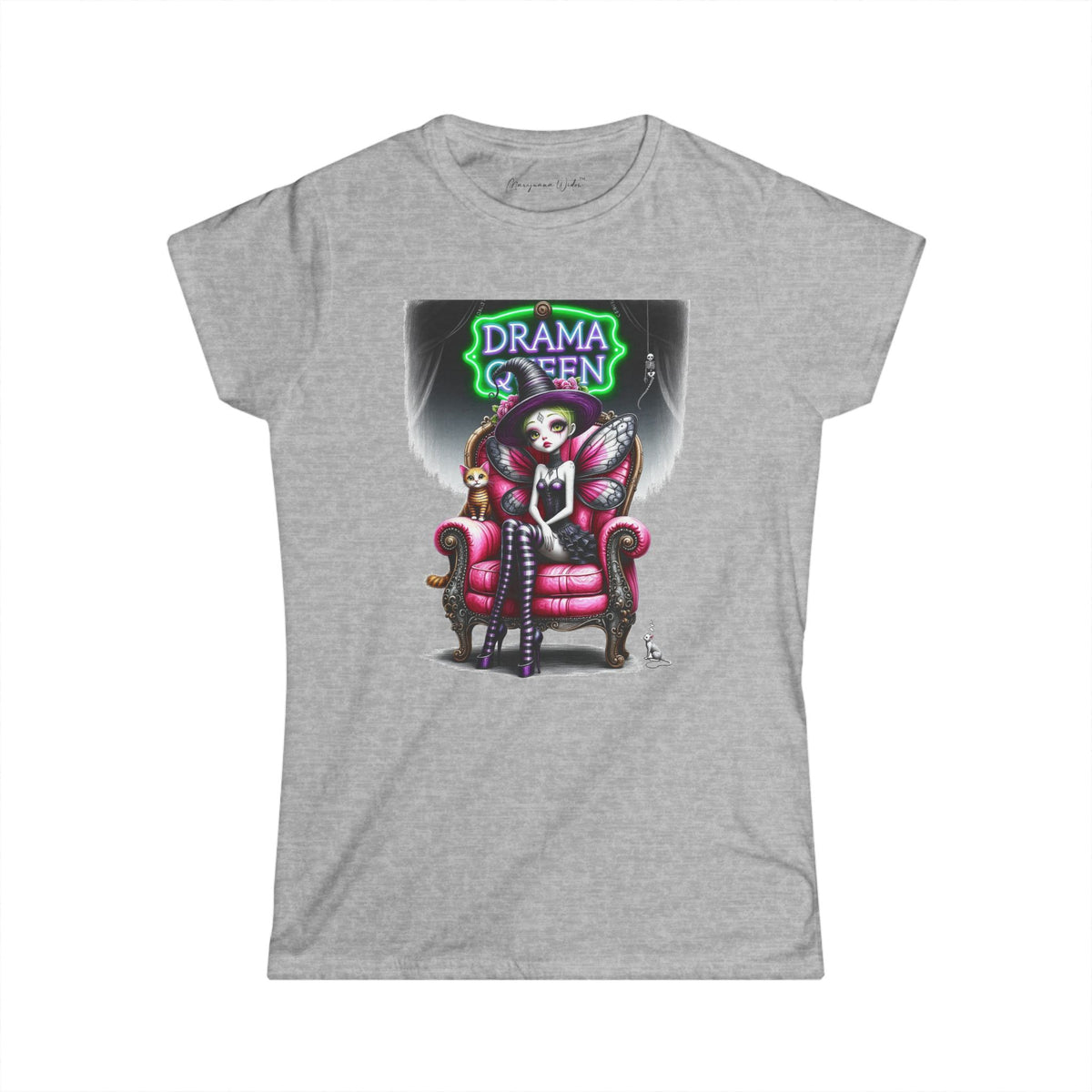 Halloween Fairy - Drama Queen - Women’s Tee - Marijuana Widow