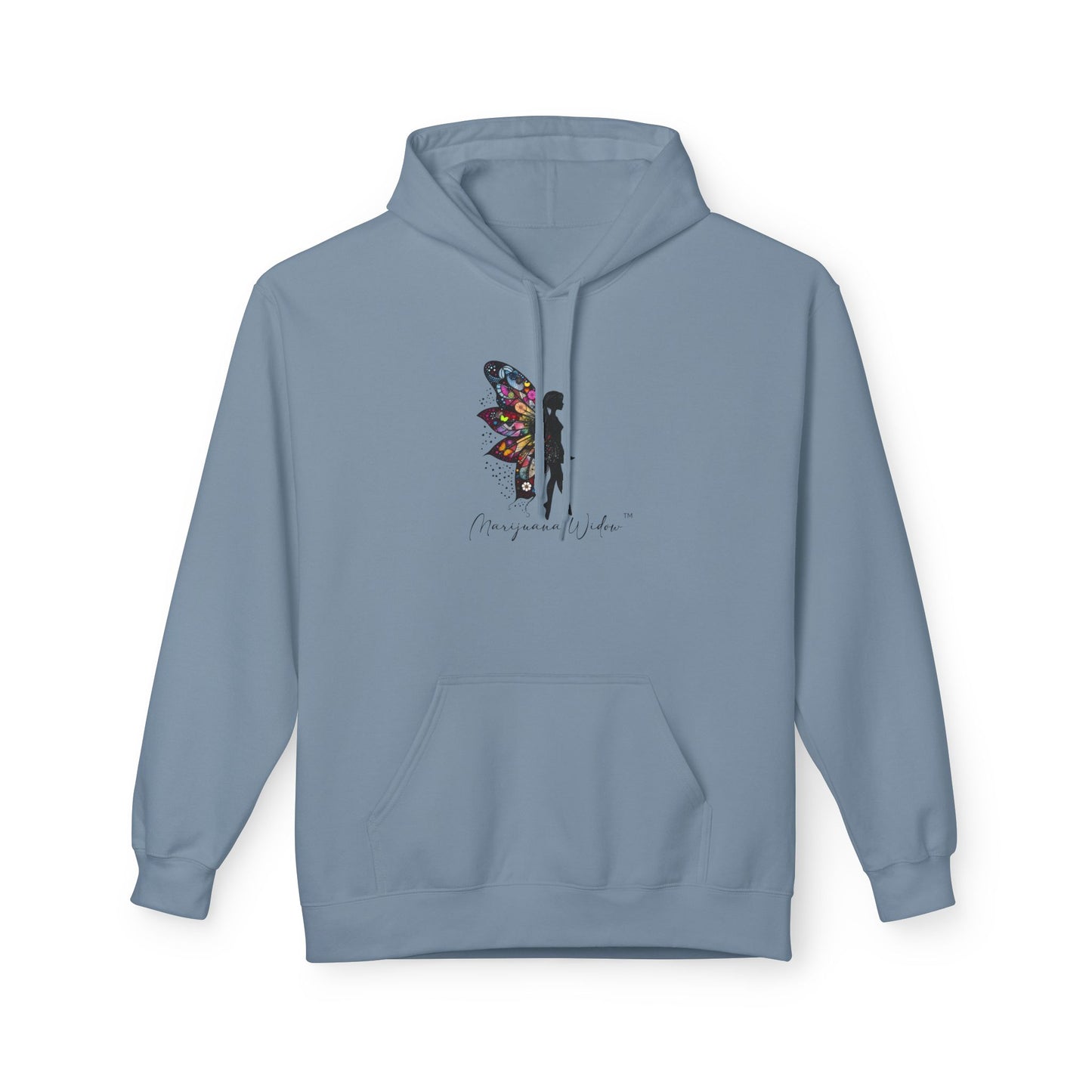Fairy Dancer - Fairy Butterfly Wings Hoodie — Colorful Butterfly Mosaic Design