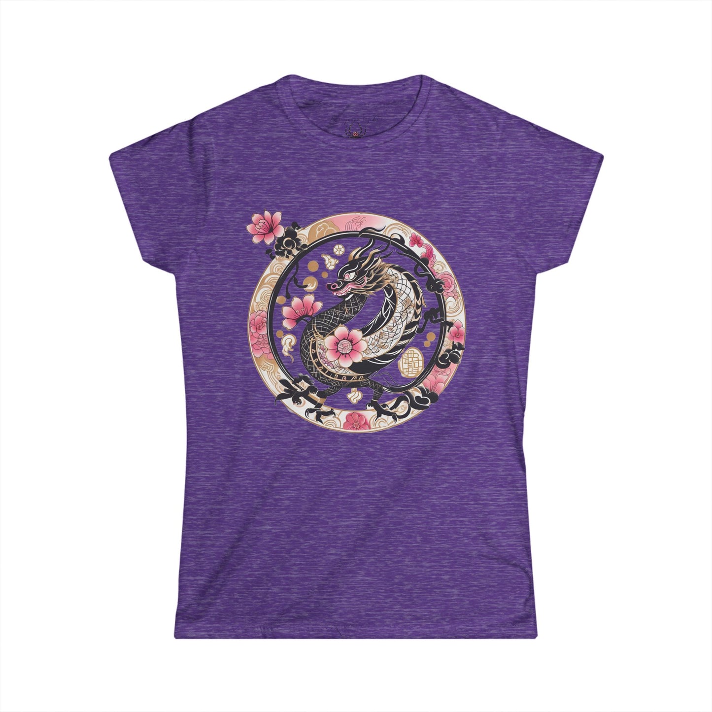 Sakura Dragon Floral Graphic Women's Tee