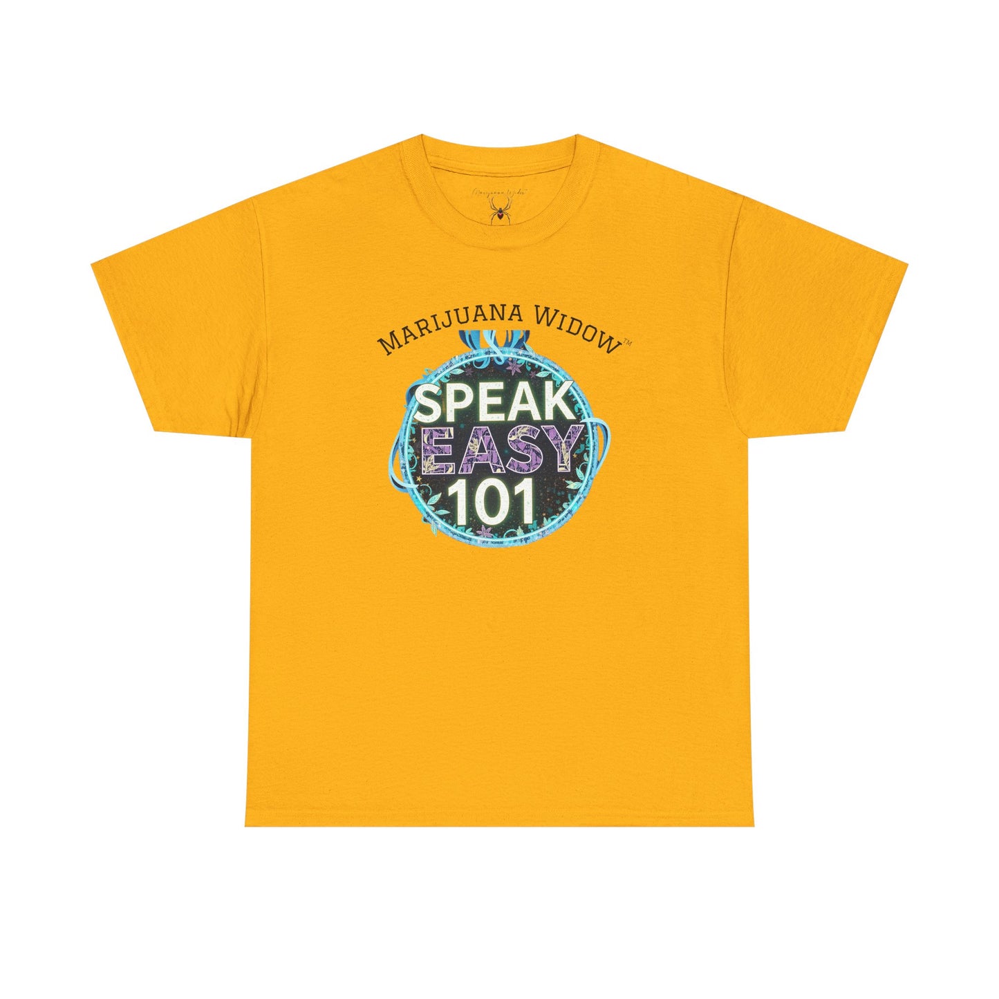 Speak Easy 101 T-Shirt — Marijuana Widow Graphic Tee
