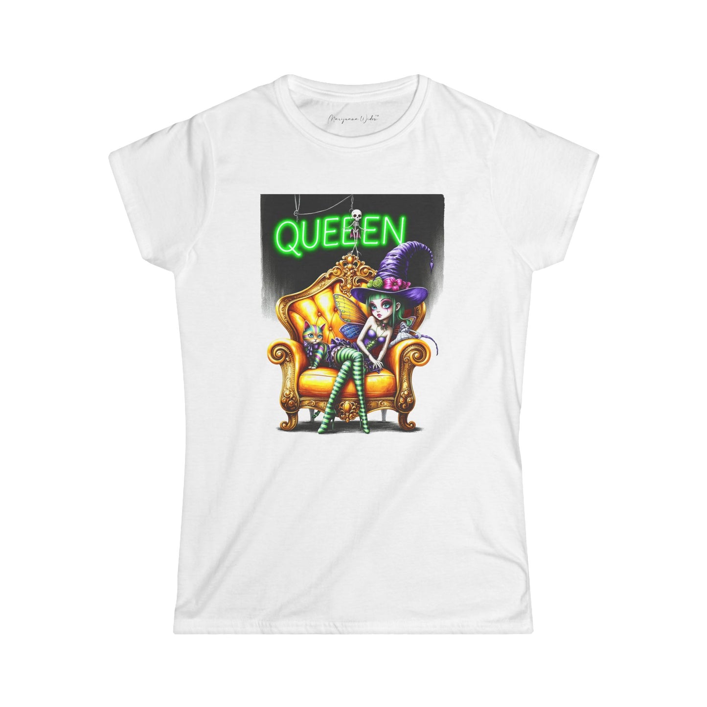 Halloween Fairy - Queen - Women's Tee - Marijuana Widow