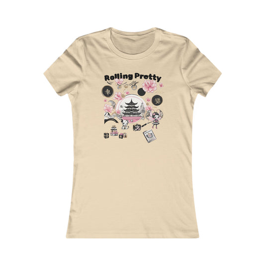 Geisha Angel on Vacation - Rolling Pretty - Women’s Tee
