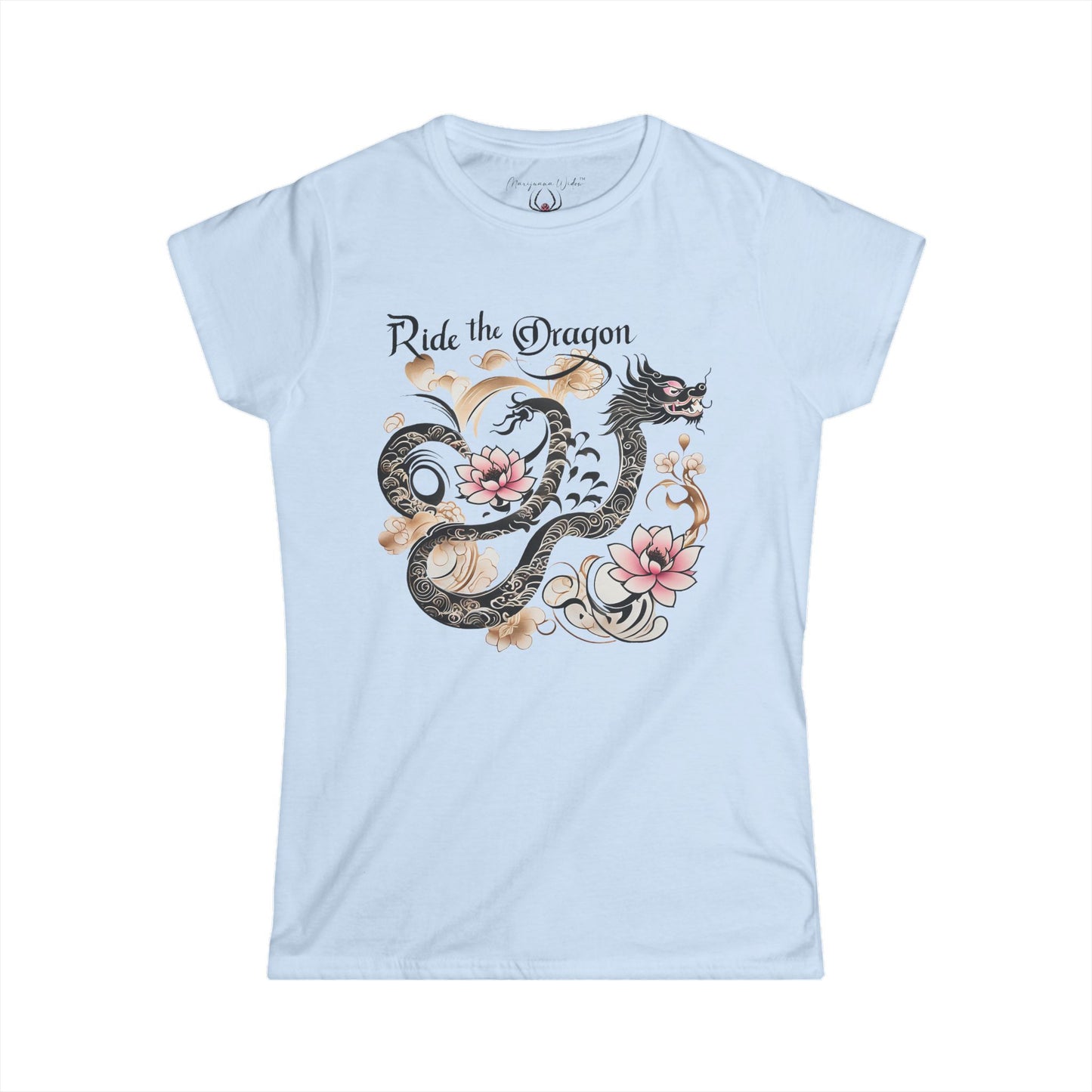 Ride the Dragon - Dragon & Cherry Blossom Women's Tee