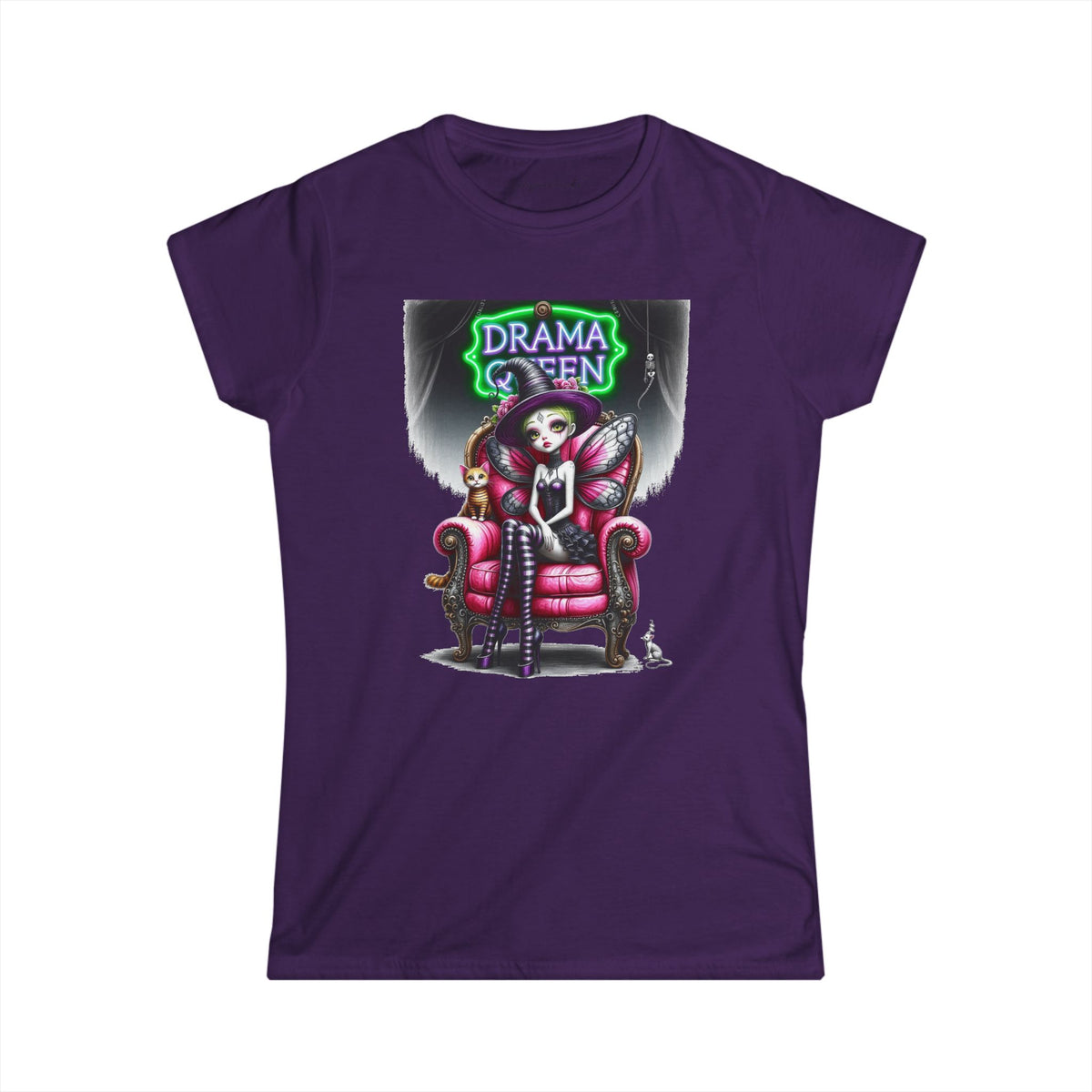 Halloween Fairy - Drama Queen - Women’s Tee - Marijuana Widow