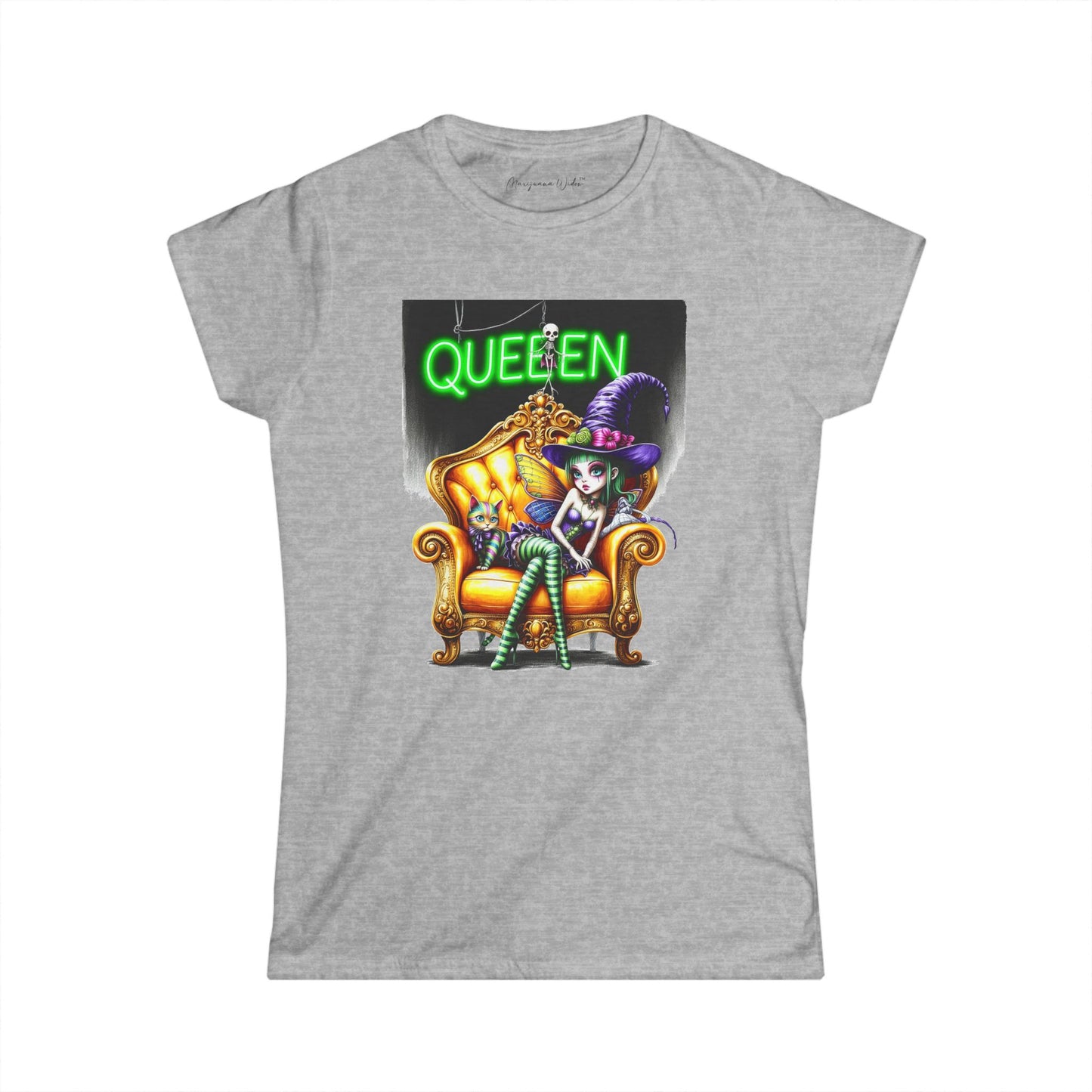 Halloween Fairy - Queen - Women's Tee - Marijuana Widow